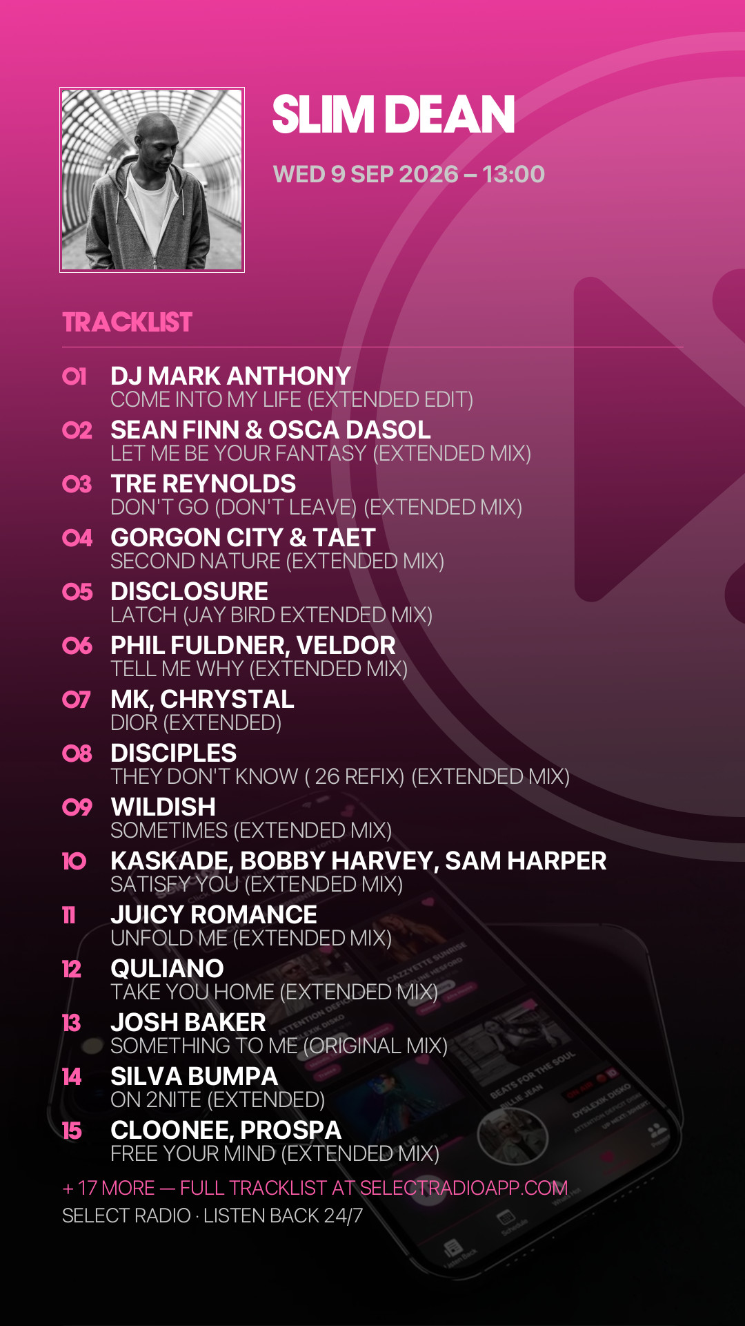 Tracklist Story Preview