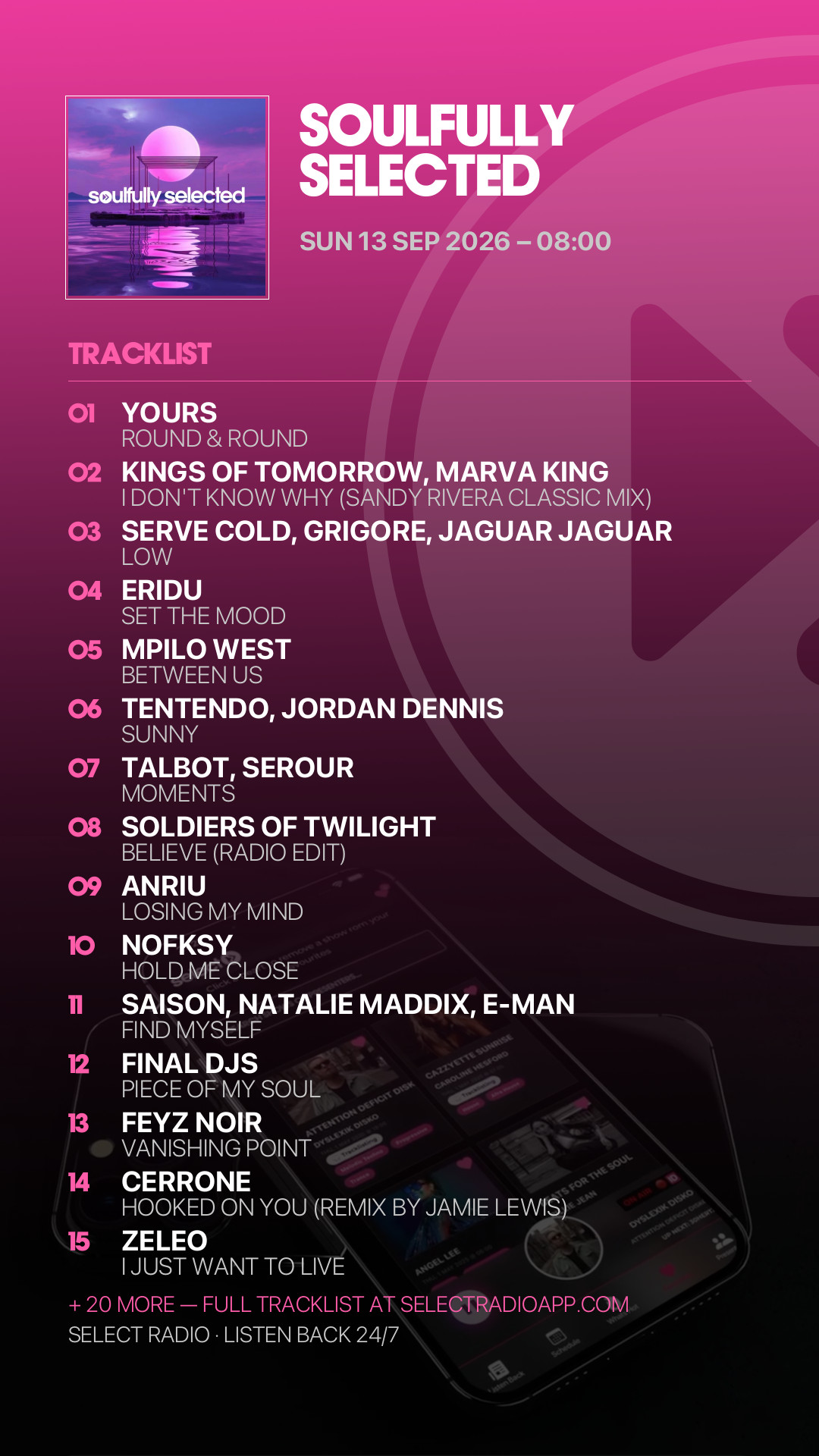 Tracklist Story Preview