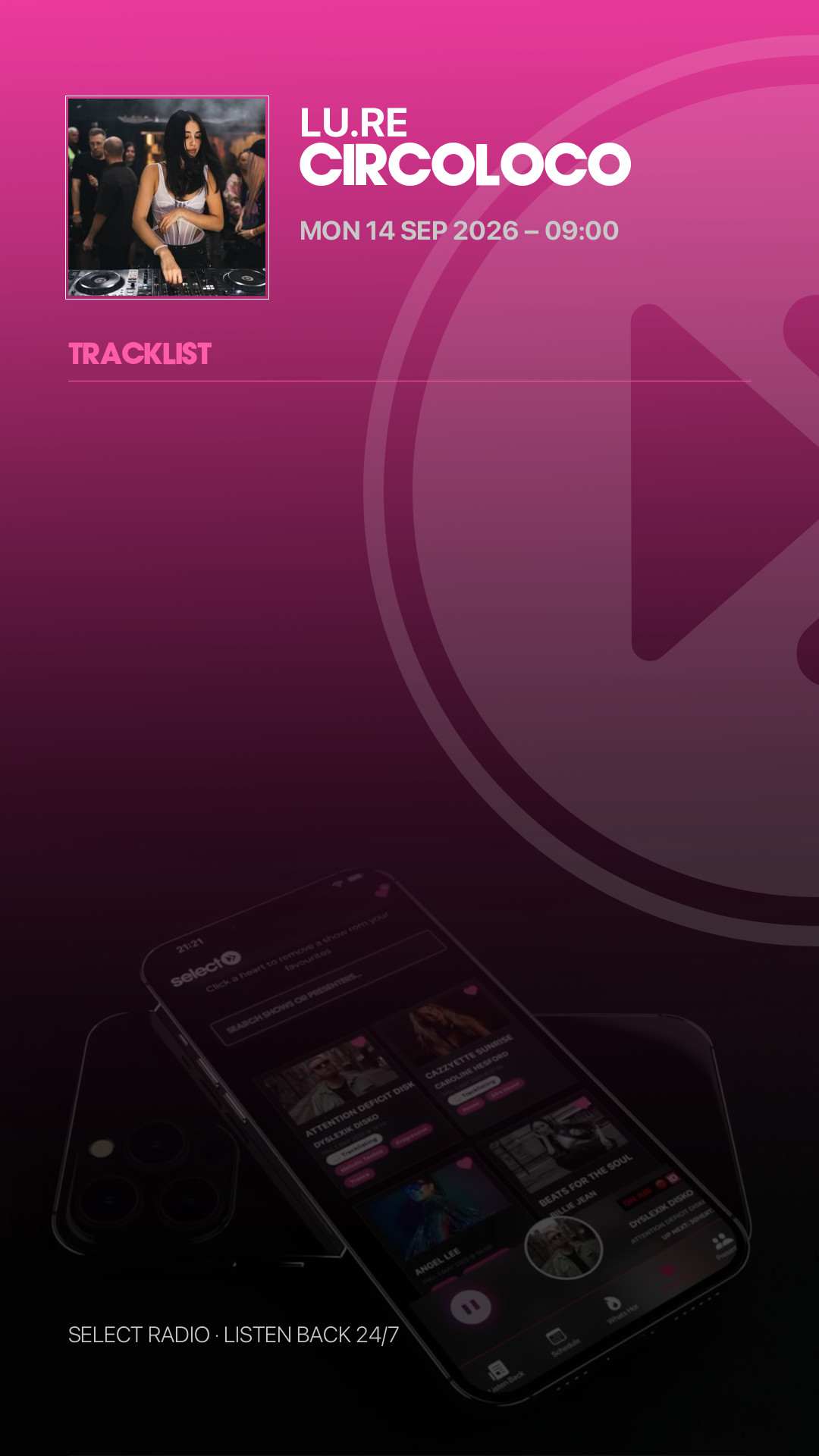 Tracklist Story Preview