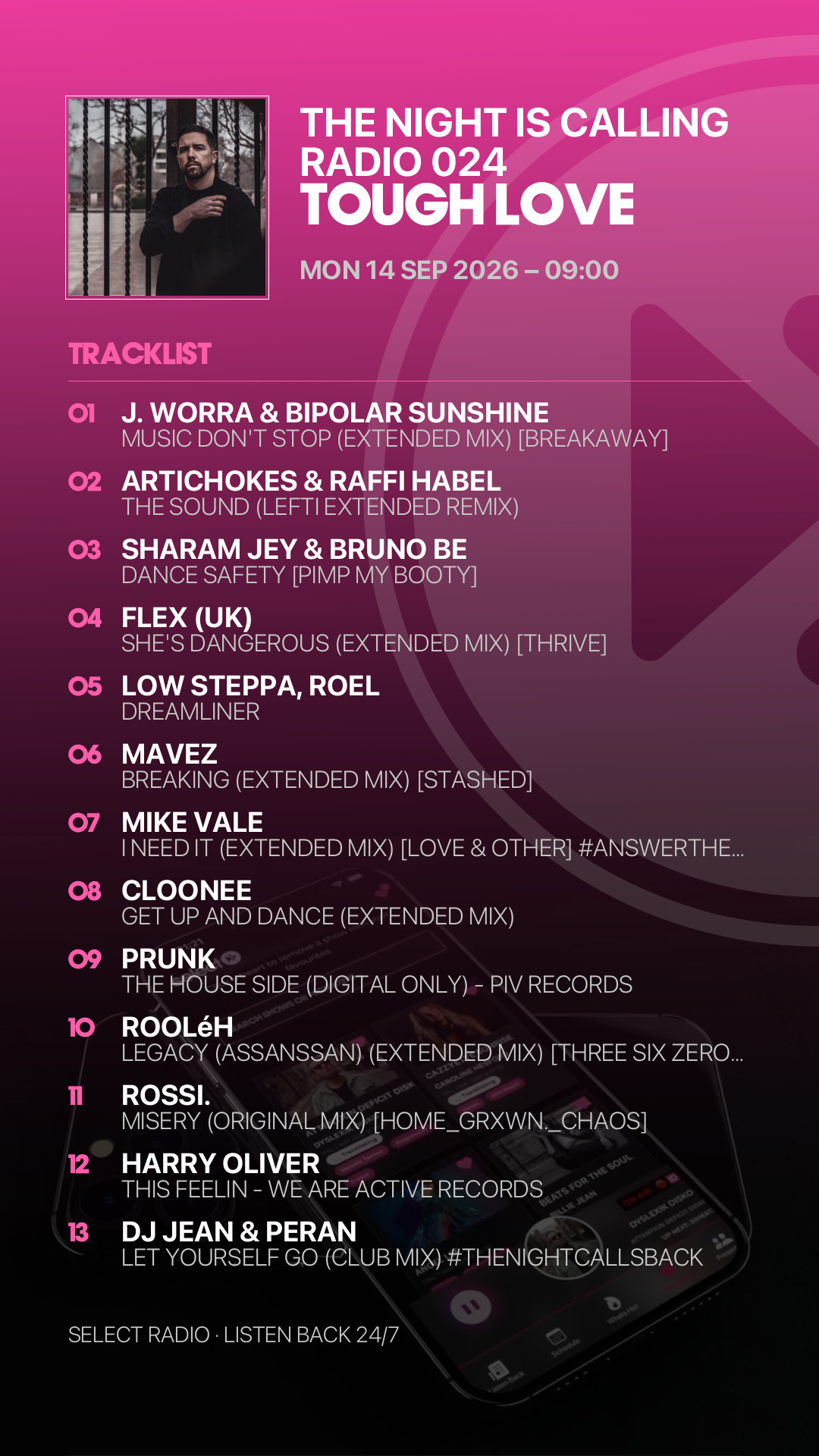 Tracklist Story Preview