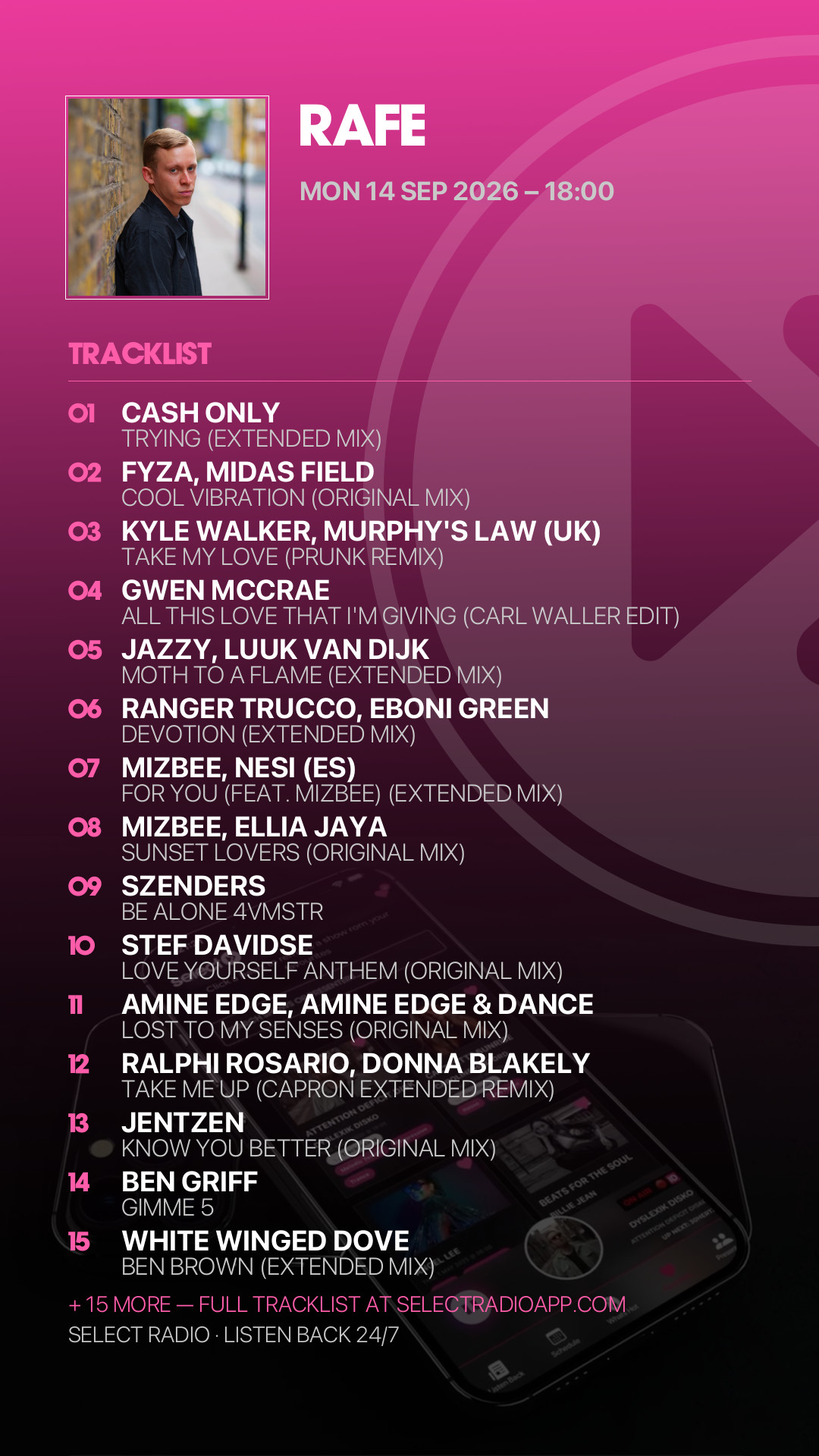Tracklist Story Preview
