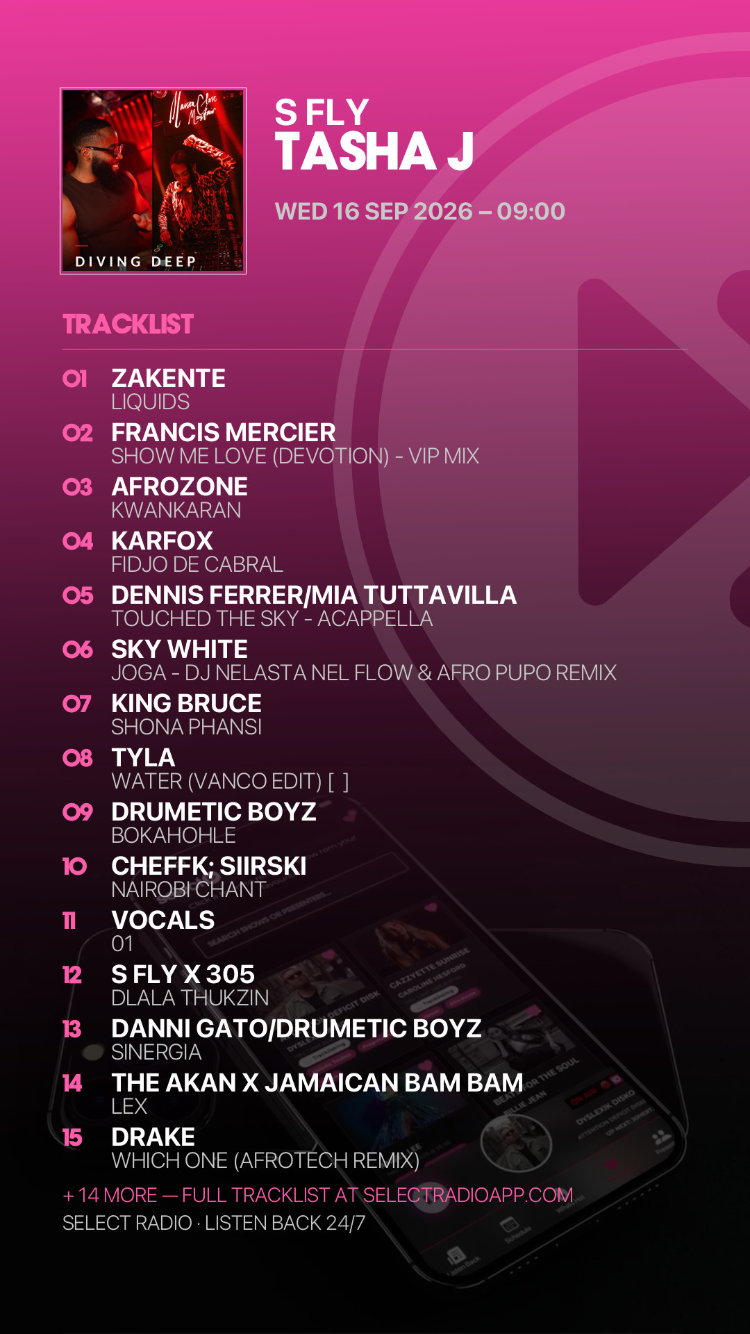 Tracklist Story Preview