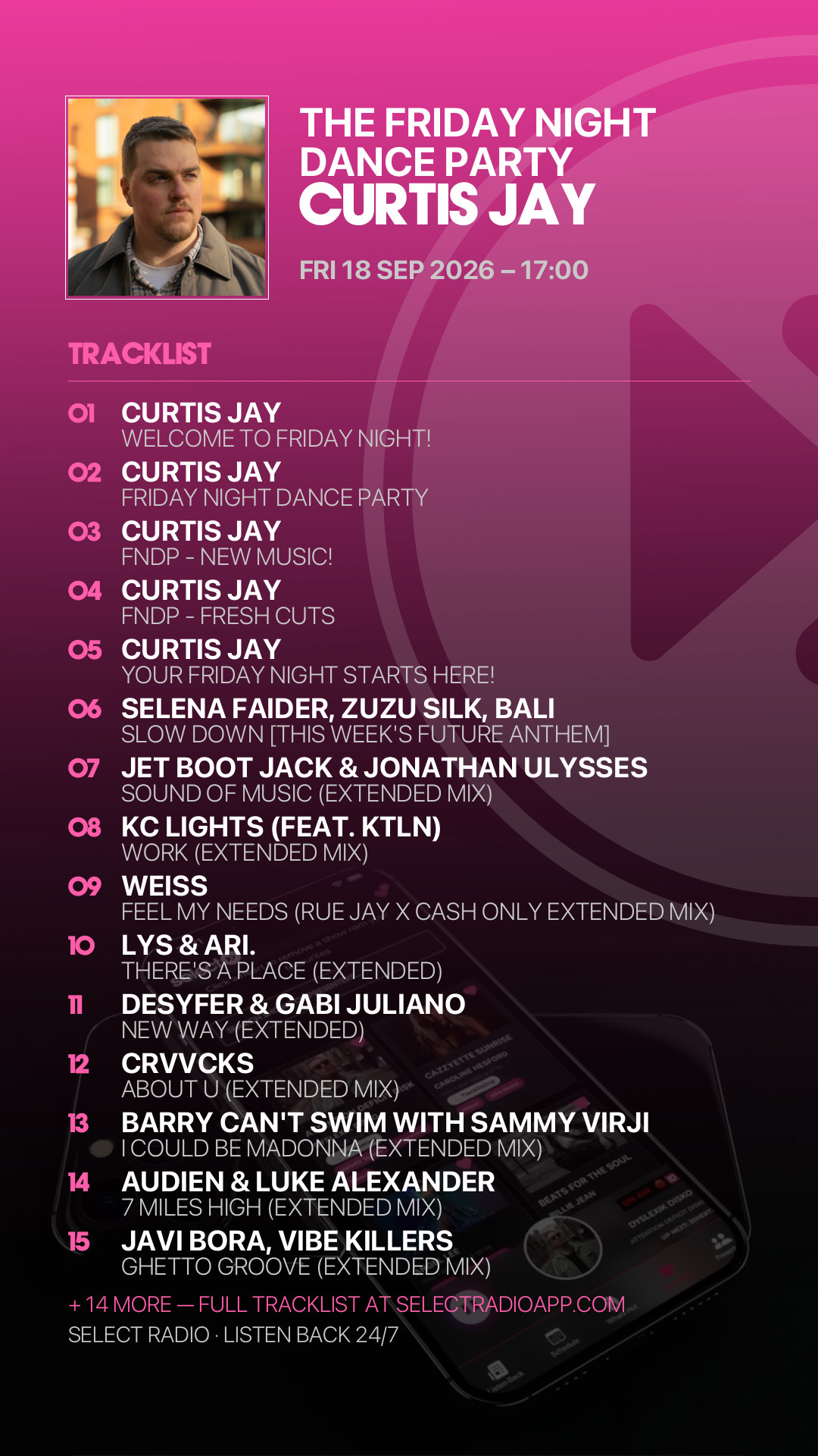 Tracklist Story Preview