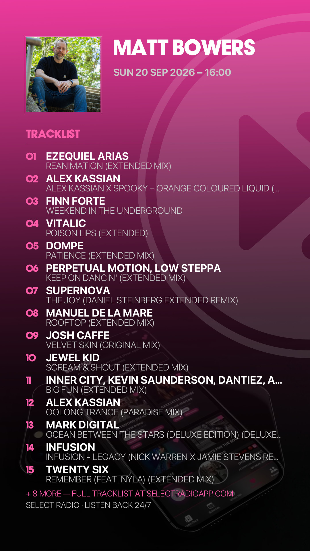 Tracklist Story Preview