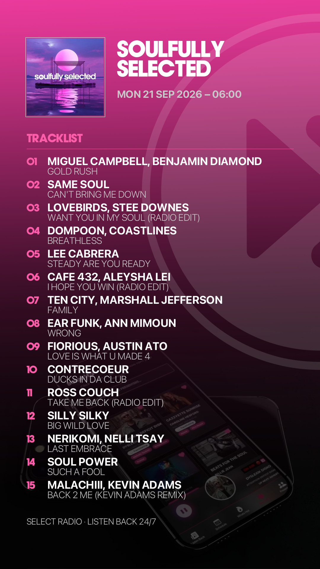 Tracklist Story Preview