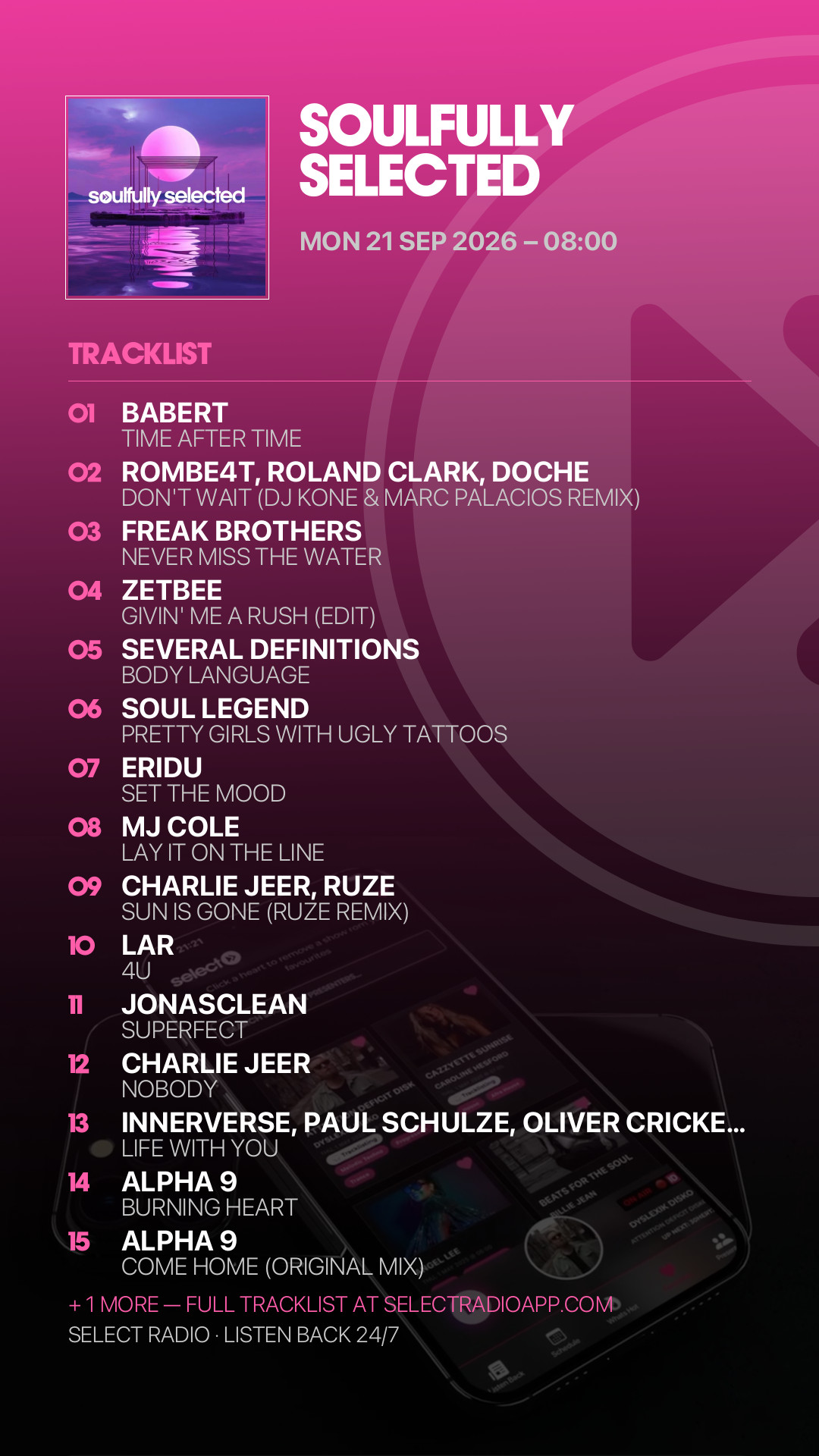 Tracklist Story Preview