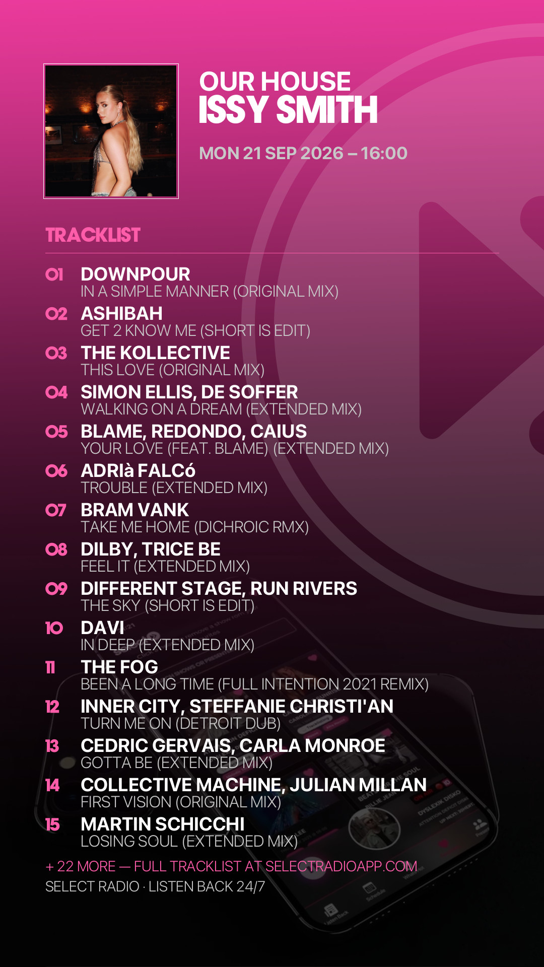 Tracklist Story Preview