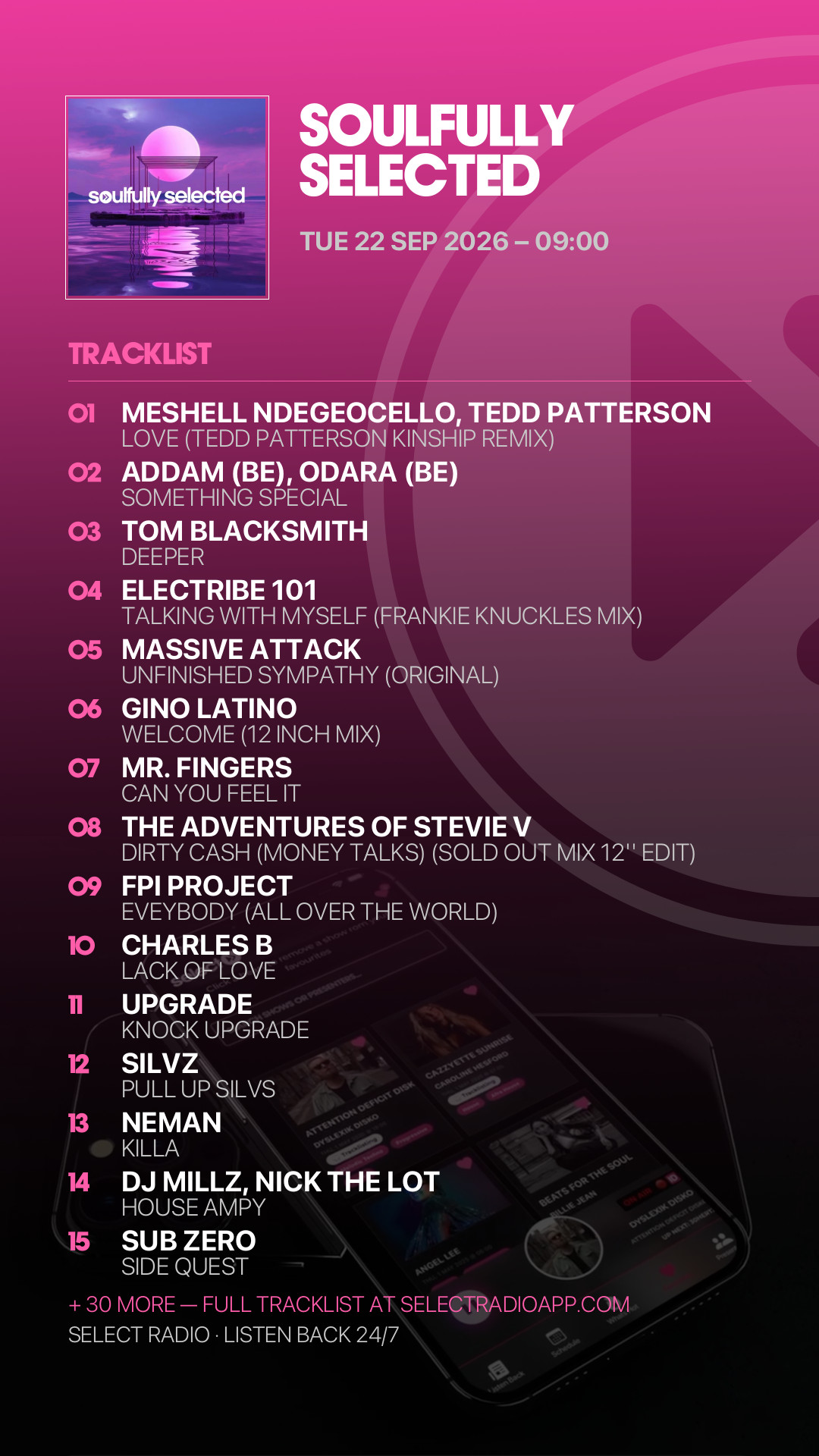 Tracklist Story Preview