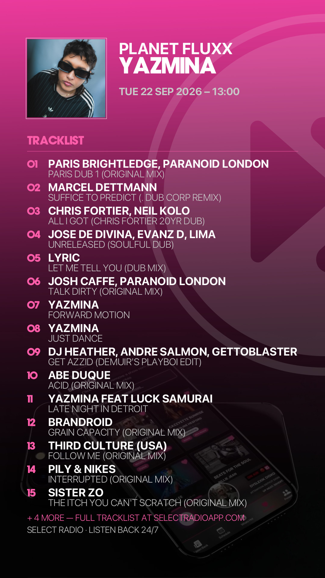 Tracklist Story Preview