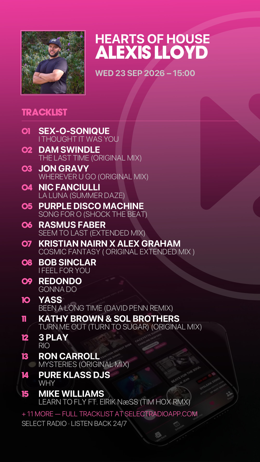 Tracklist Story Preview