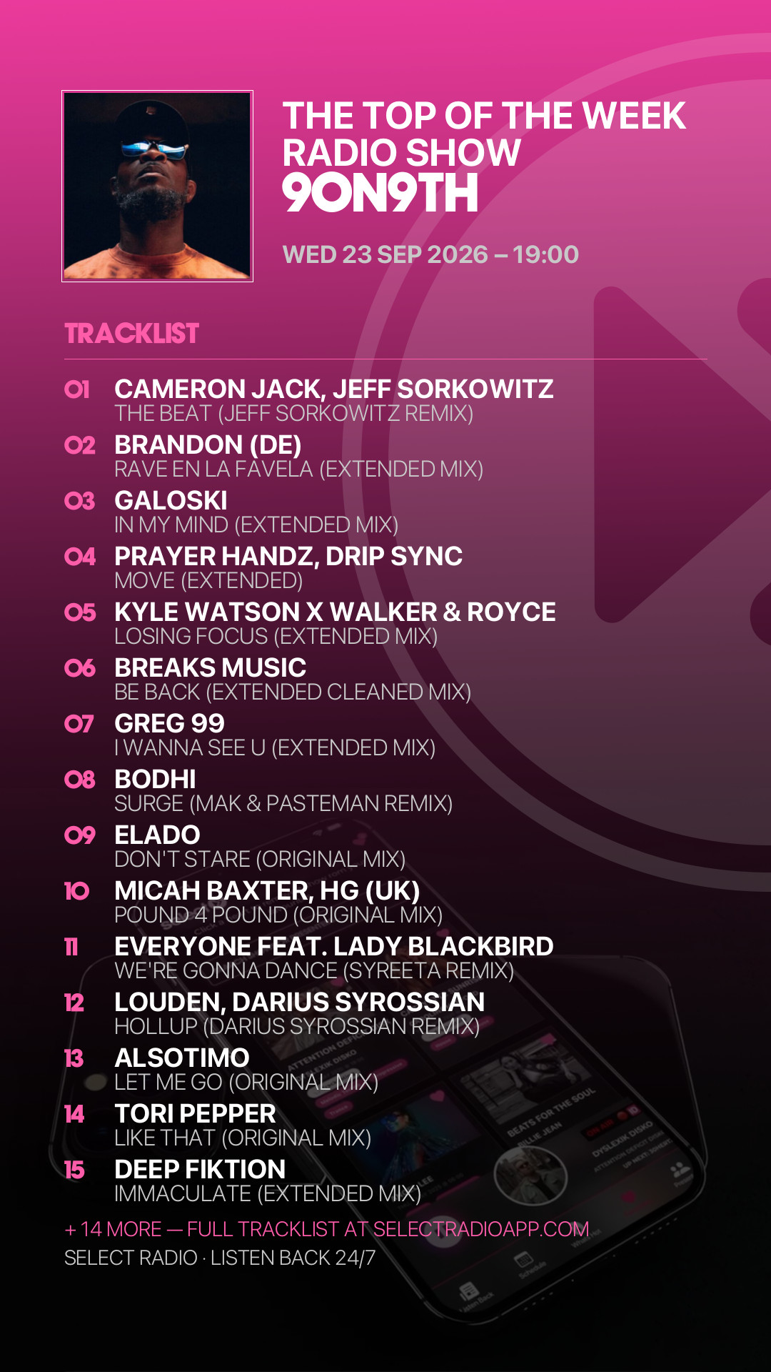 Tracklist Story Preview