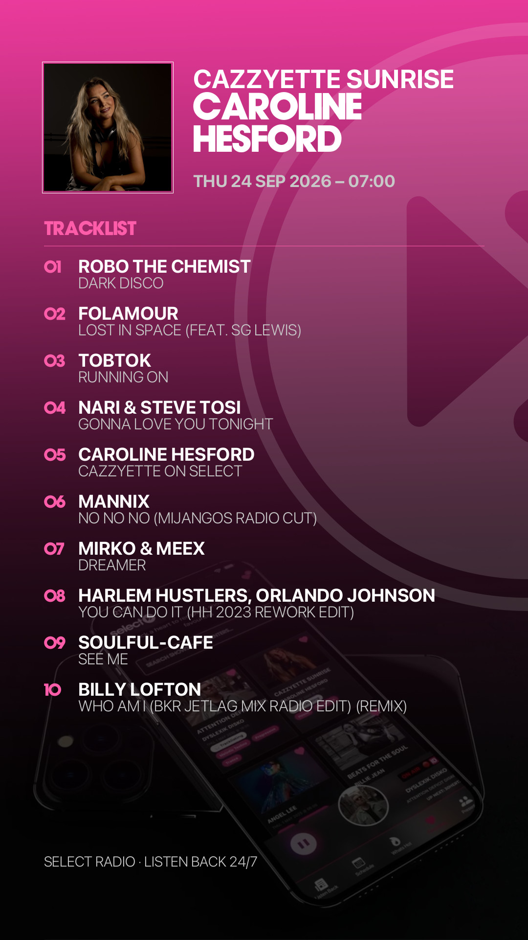 Tracklist Story Preview