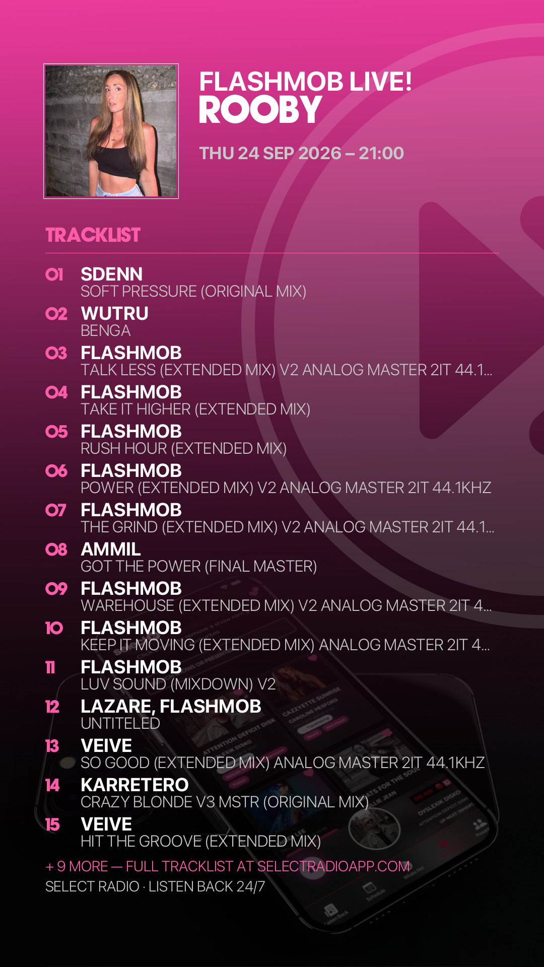 Tracklist Story Preview