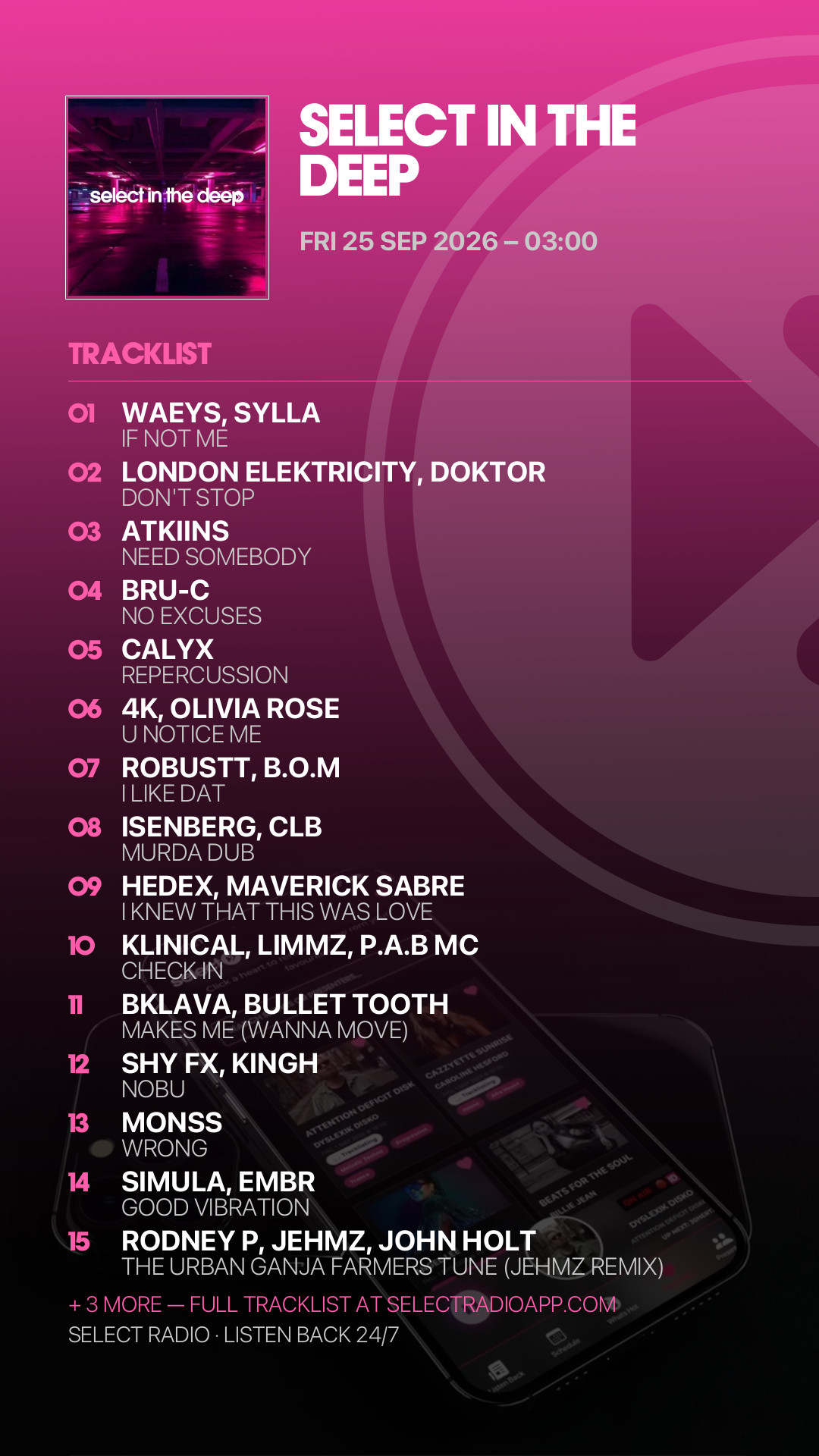 Tracklist Story Preview