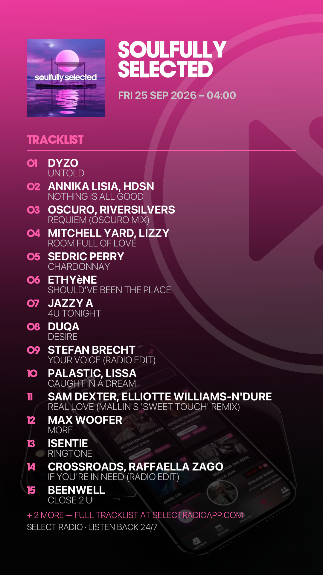 Tracklist Story Preview