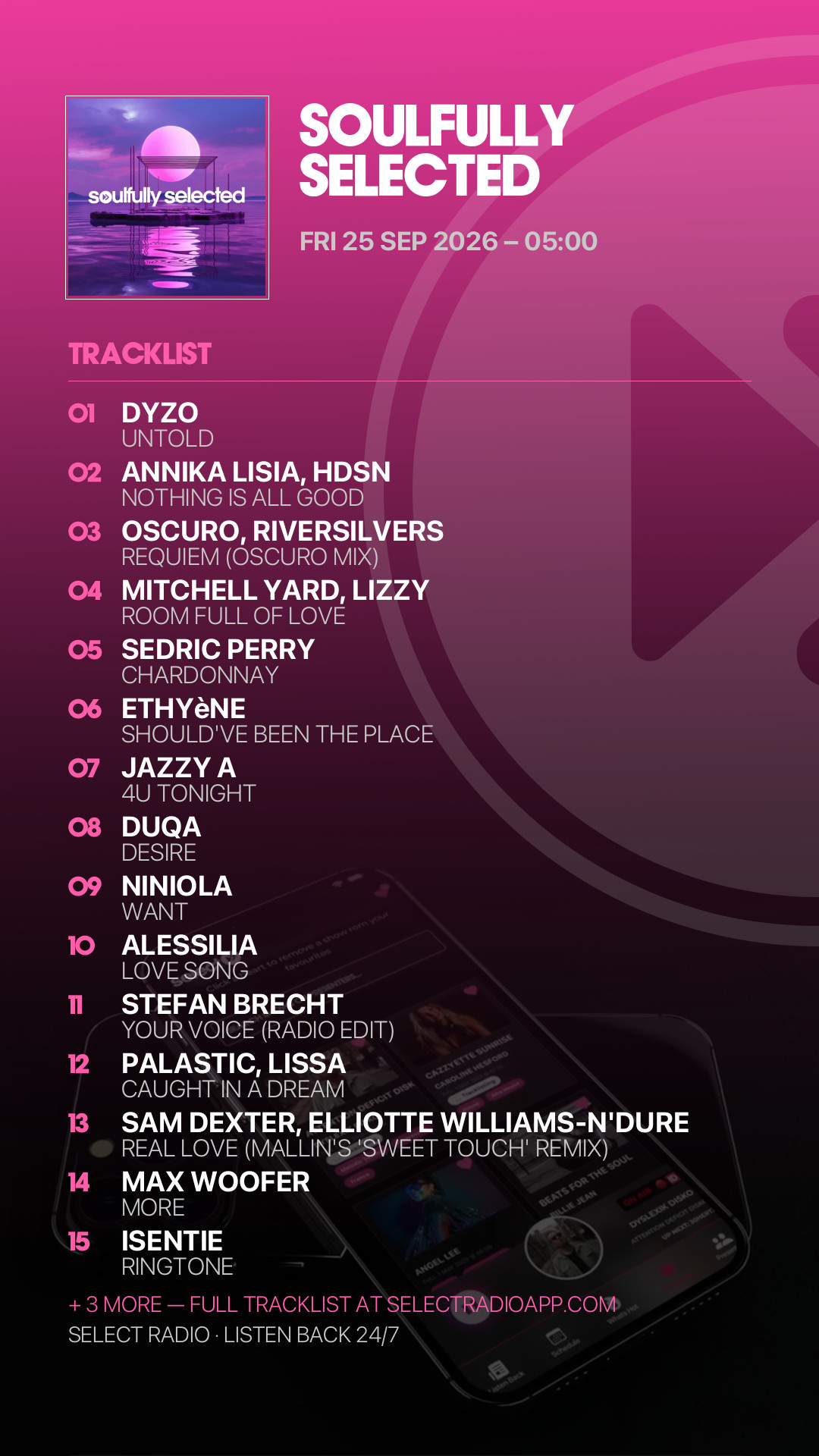 Tracklist Story Preview