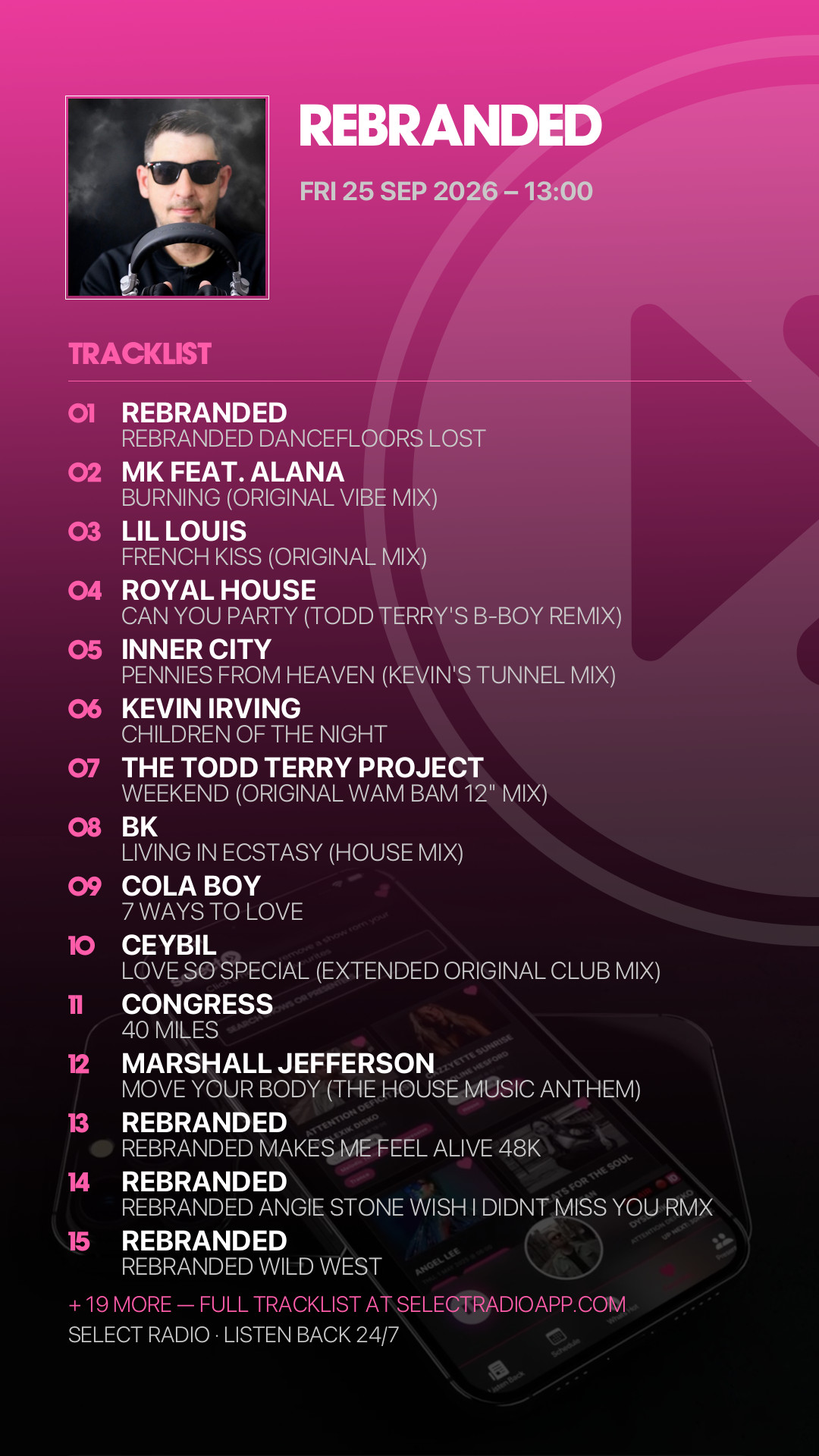 Tracklist Story Preview