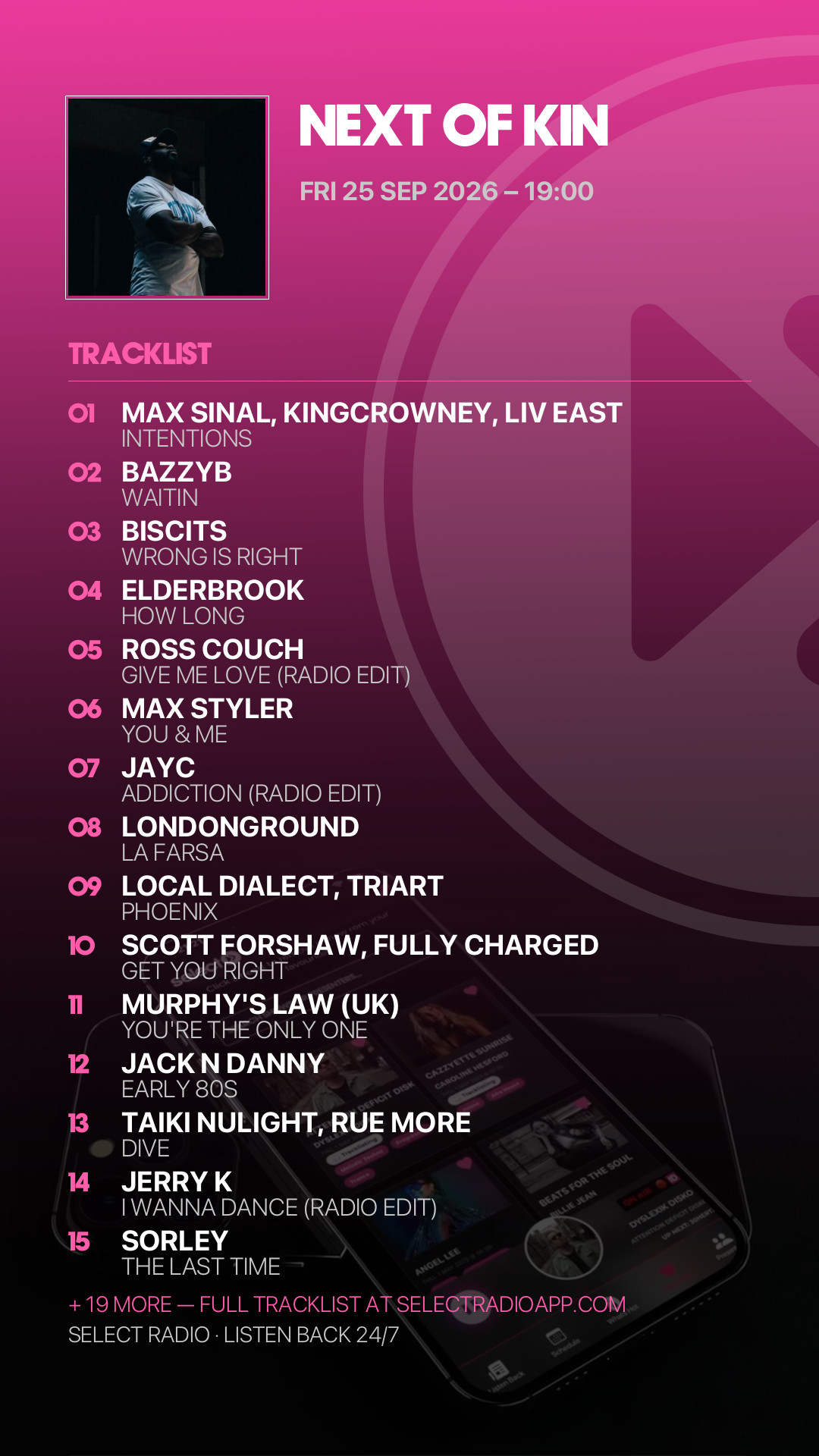 Tracklist Story Preview