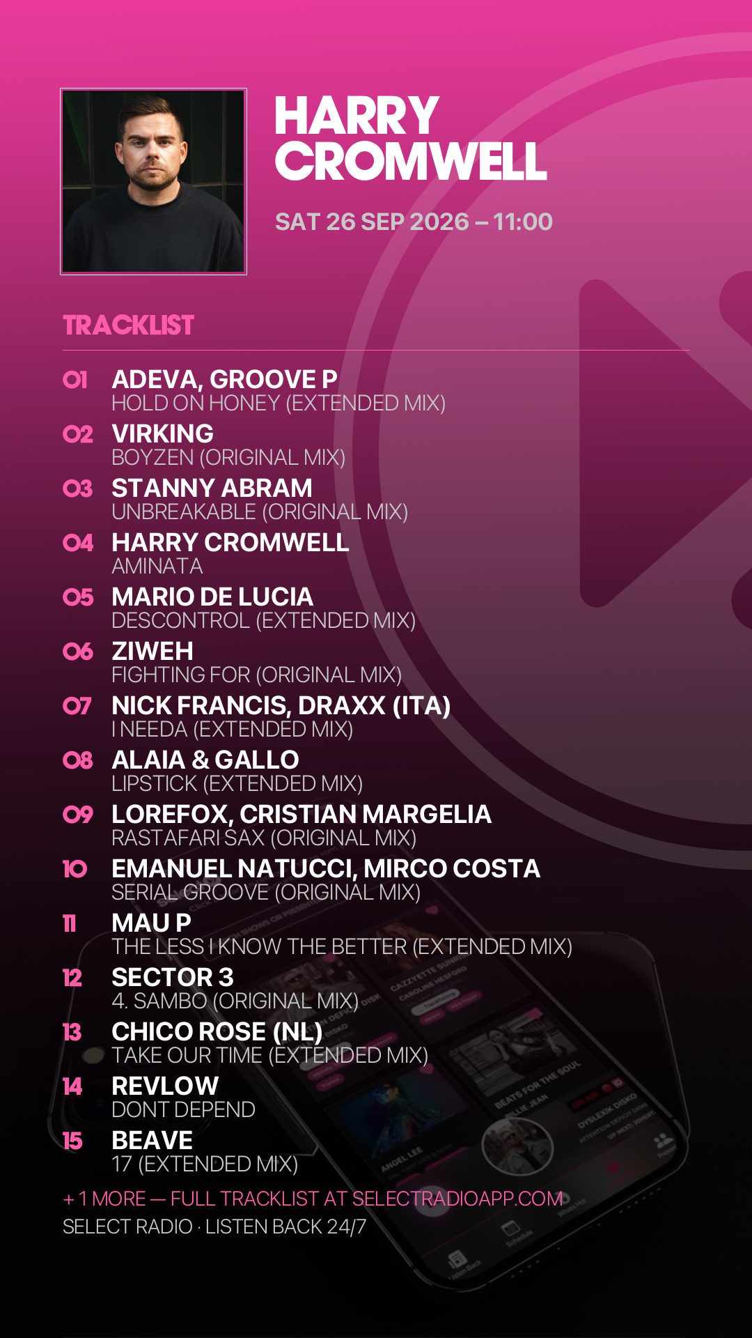 Tracklist Story Preview