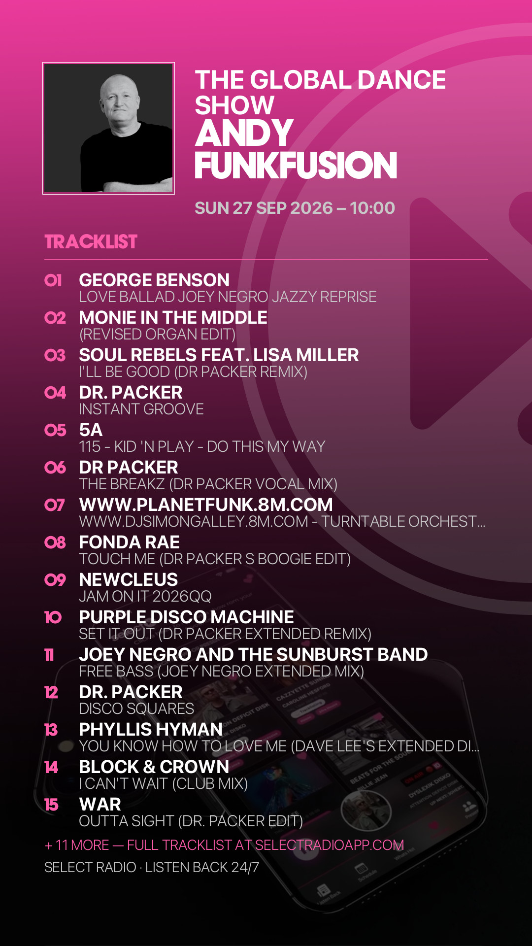 Tracklist Story Preview
