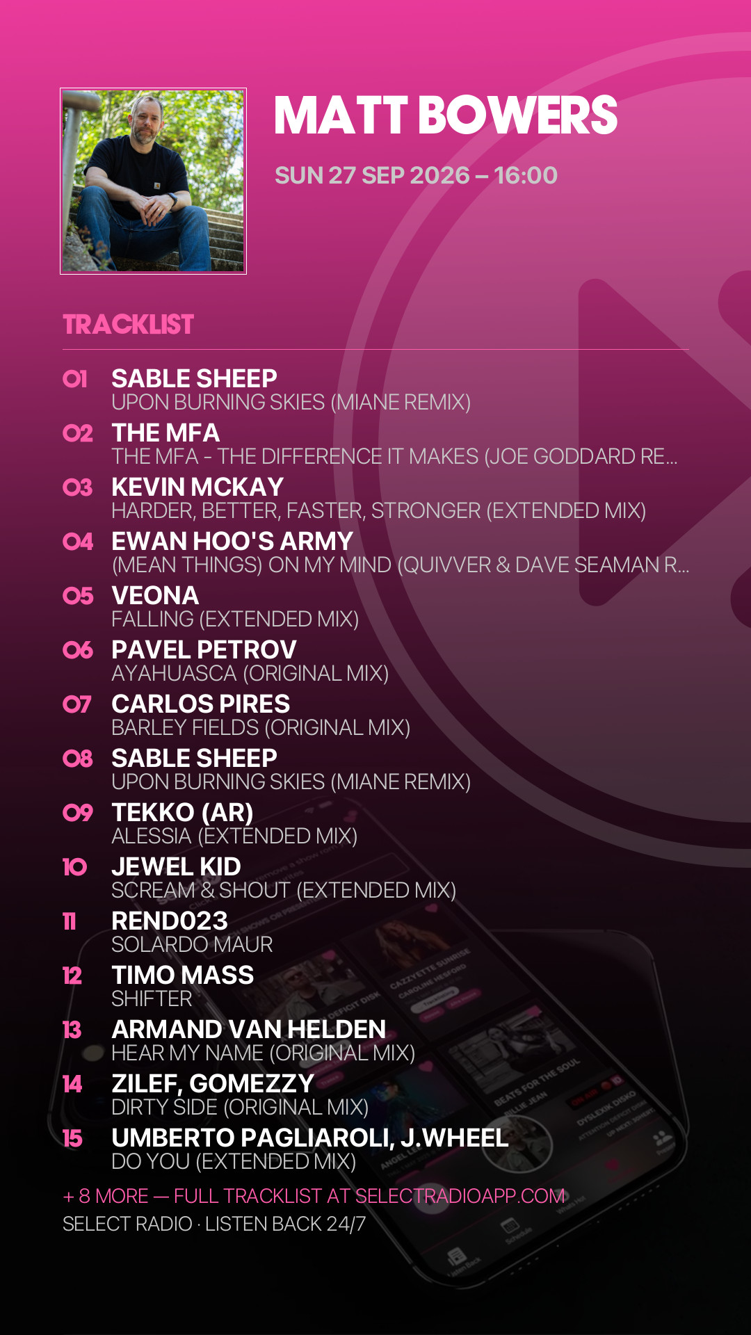 Tracklist Story Preview