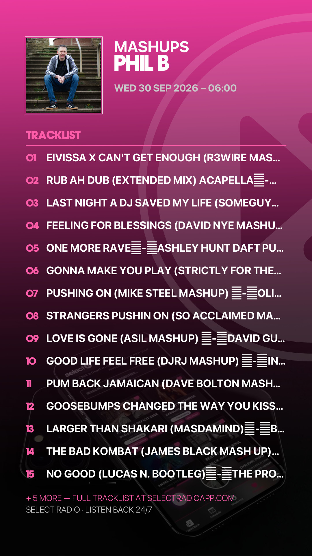Tracklist Story Preview