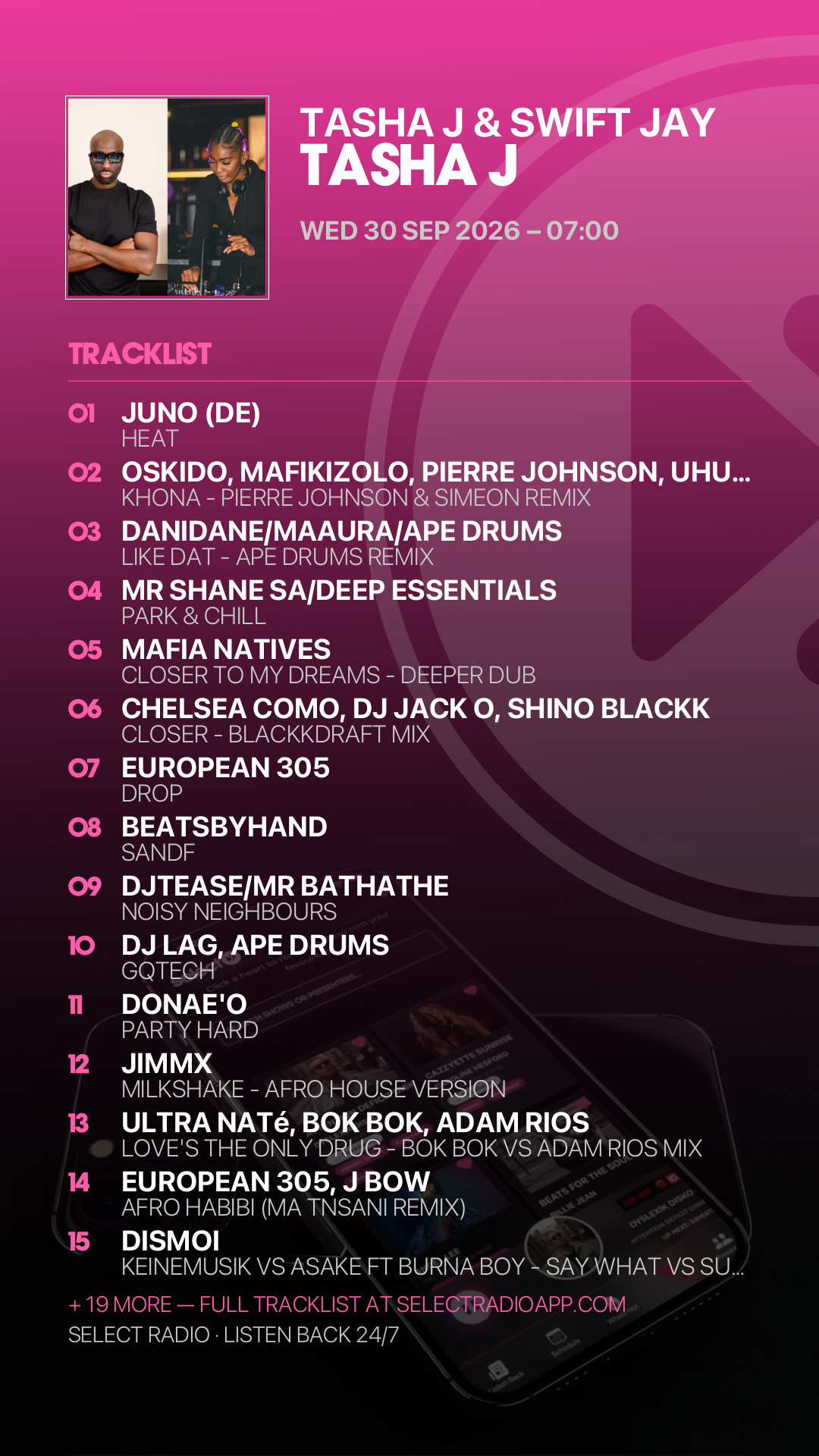 Tracklist Story Preview