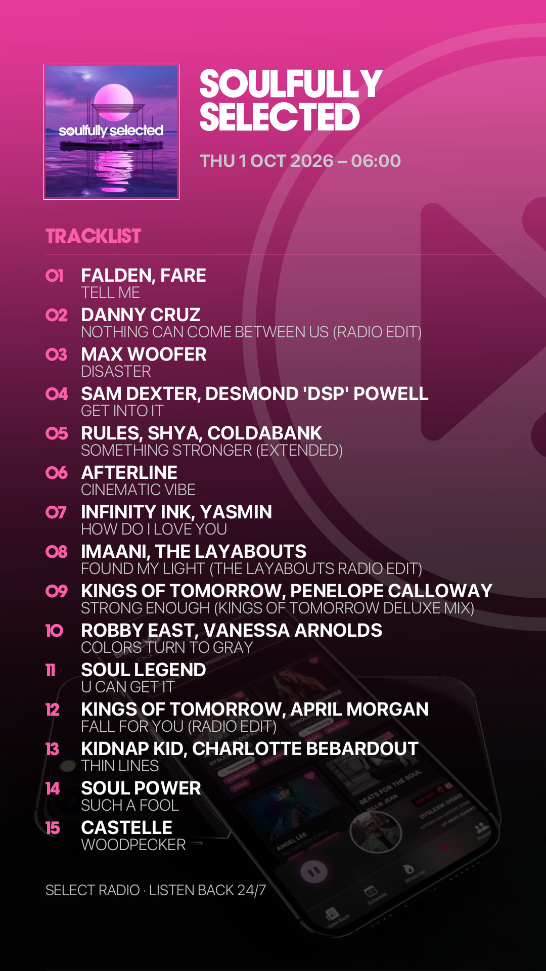 Tracklist Story Preview