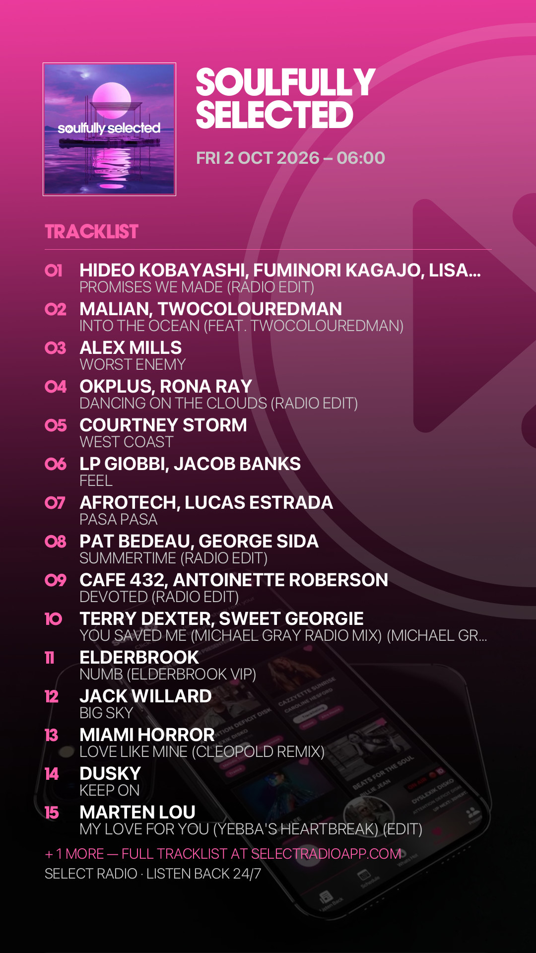 Tracklist Story Preview