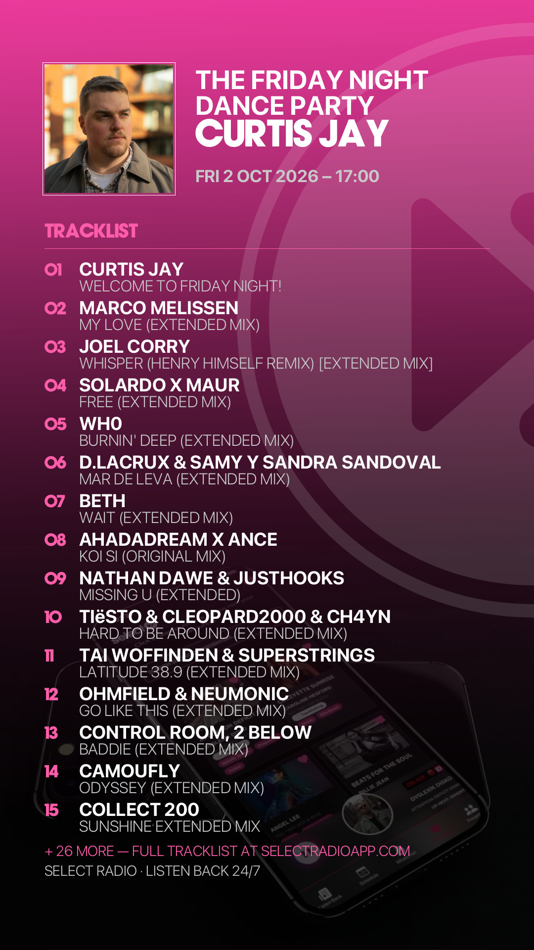 Tracklist Story Preview