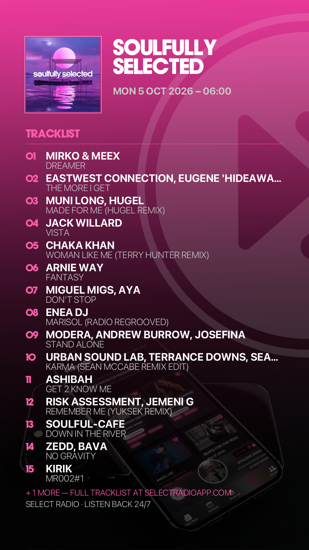 Tracklist Story Preview