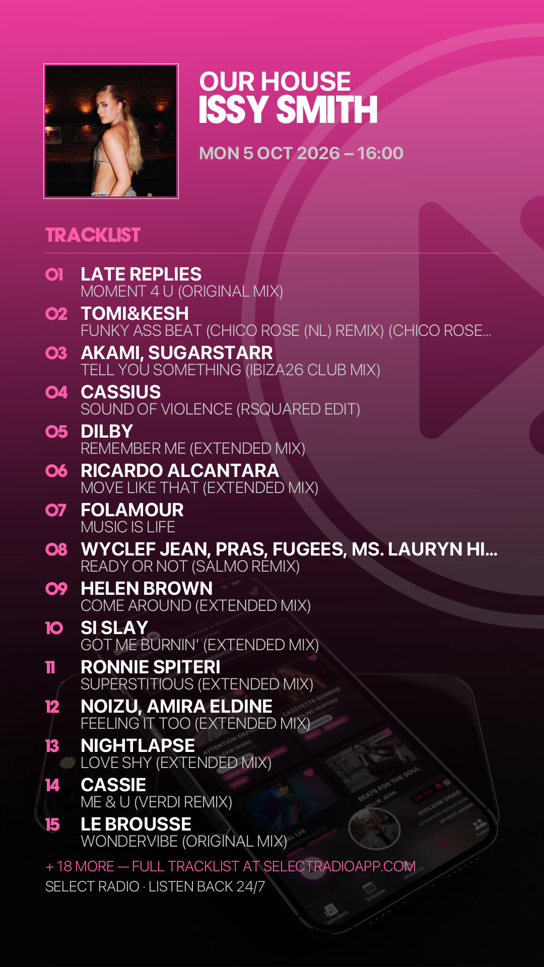 Tracklist Story Preview