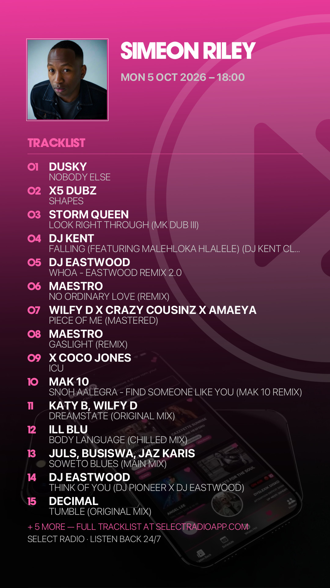 Tracklist Story Preview