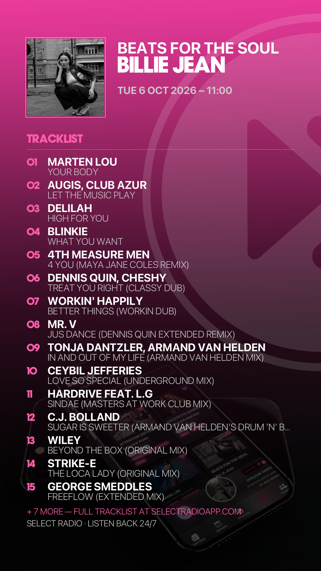 Tracklist Story Preview