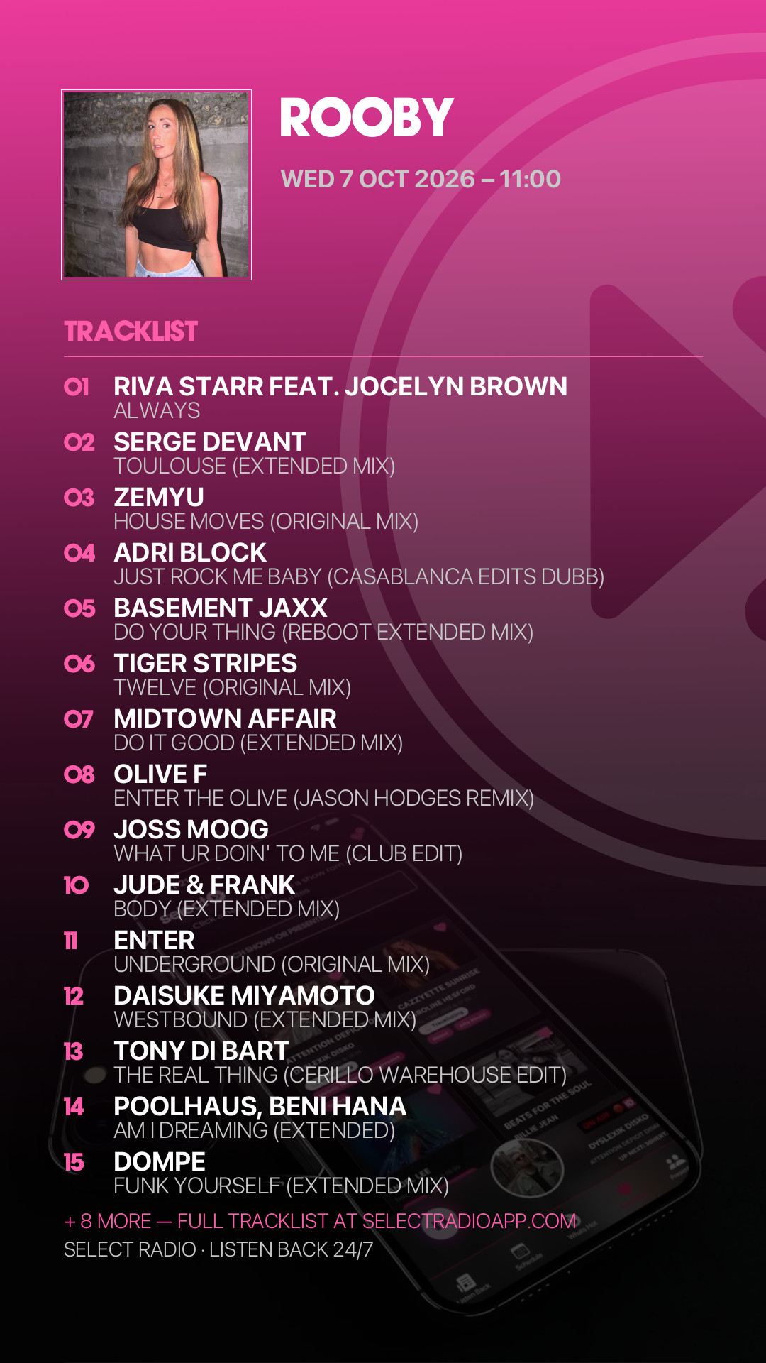 Tracklist Story Preview