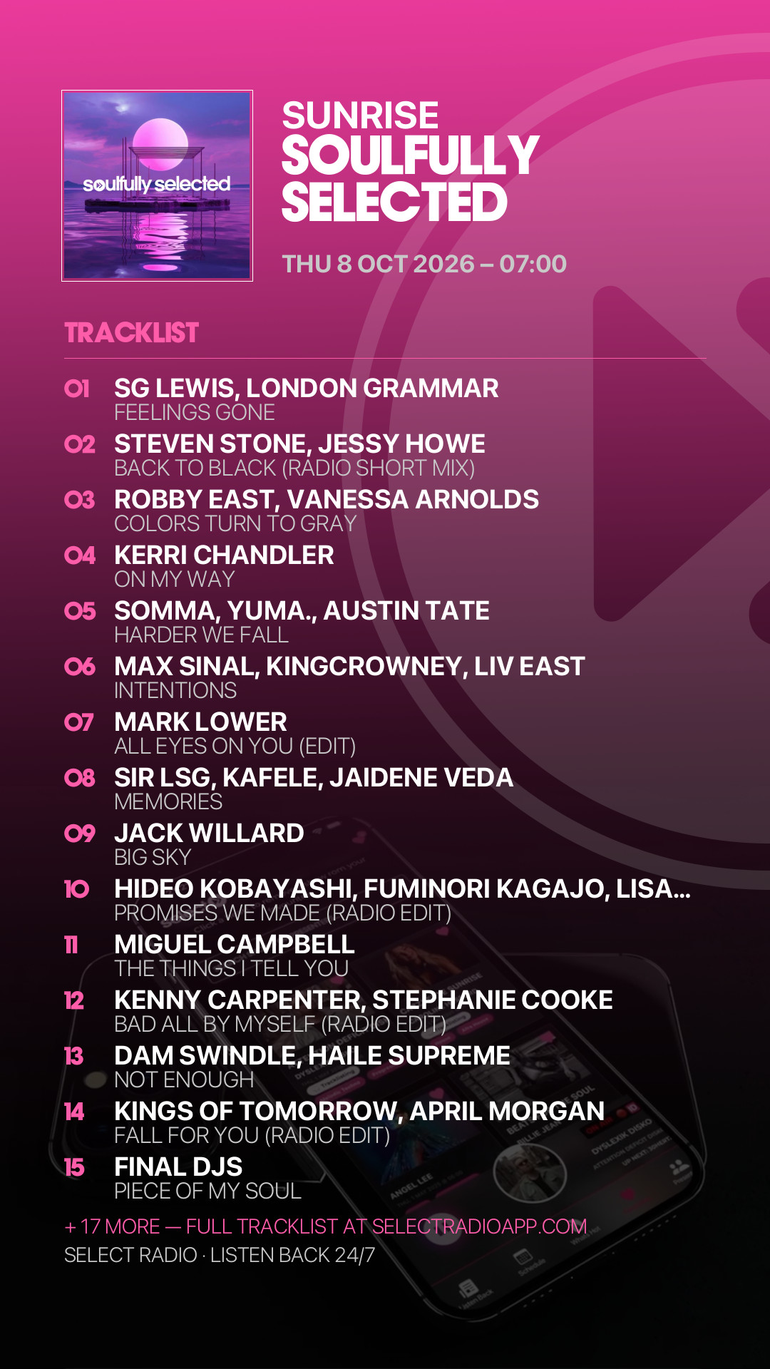 Tracklist Story Preview