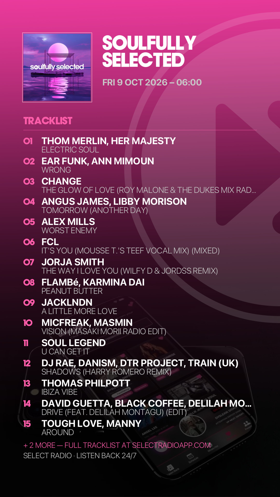 Tracklist Story Preview