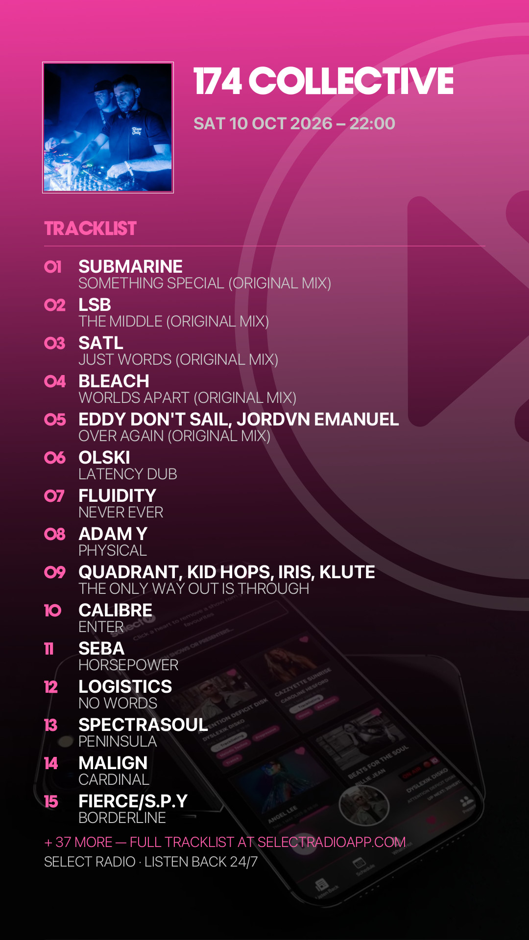 Tracklist Story Preview