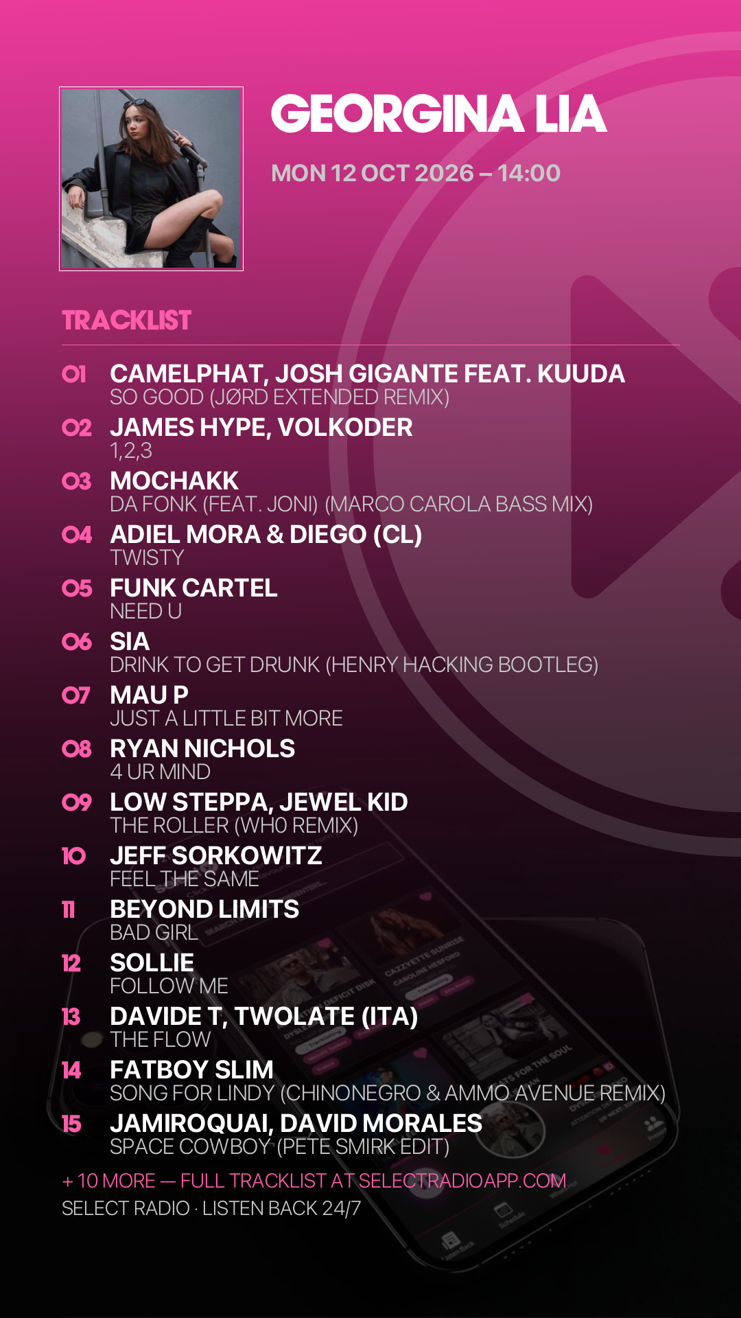 Tracklist Story Preview