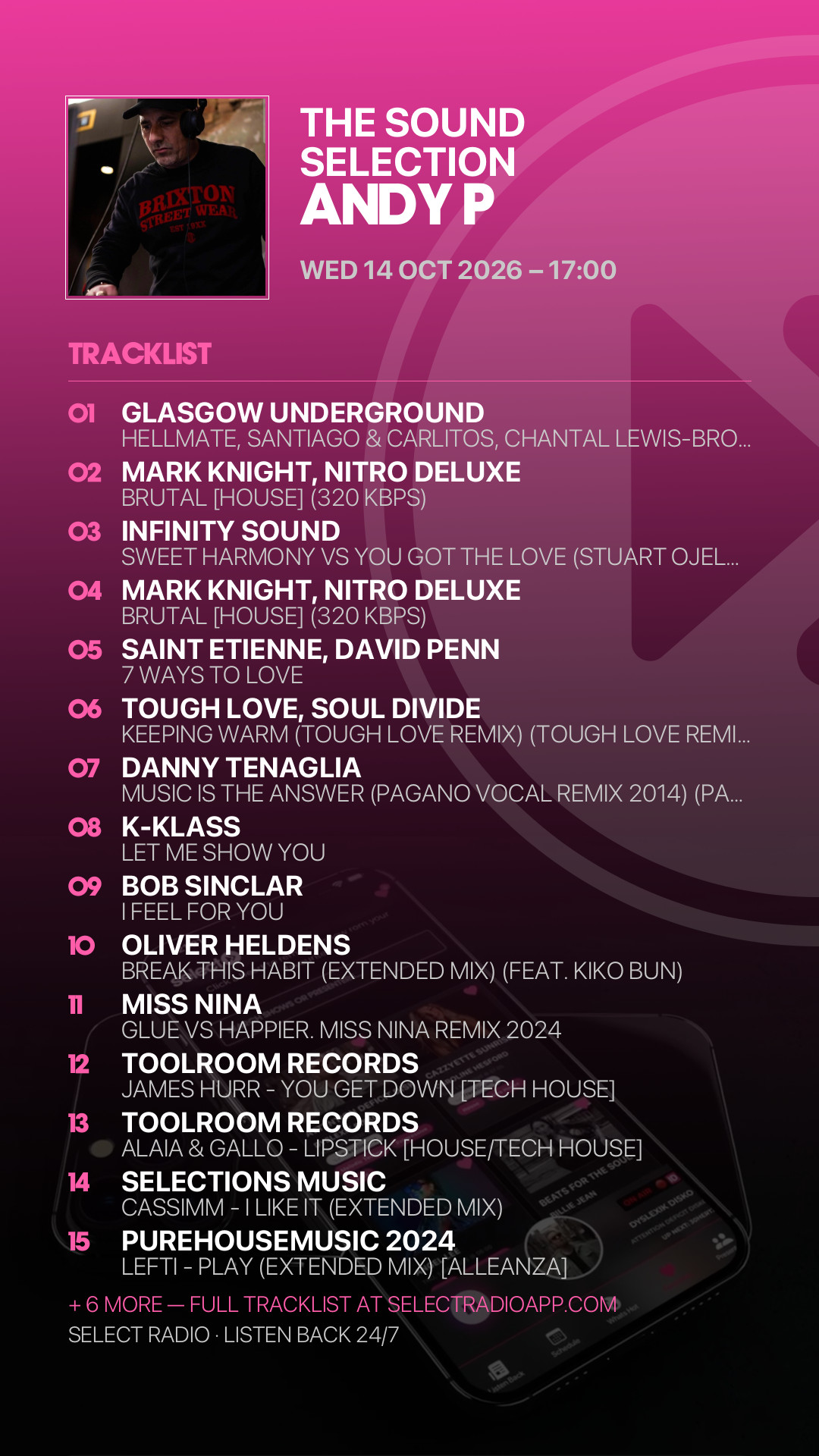Tracklist Story Preview
