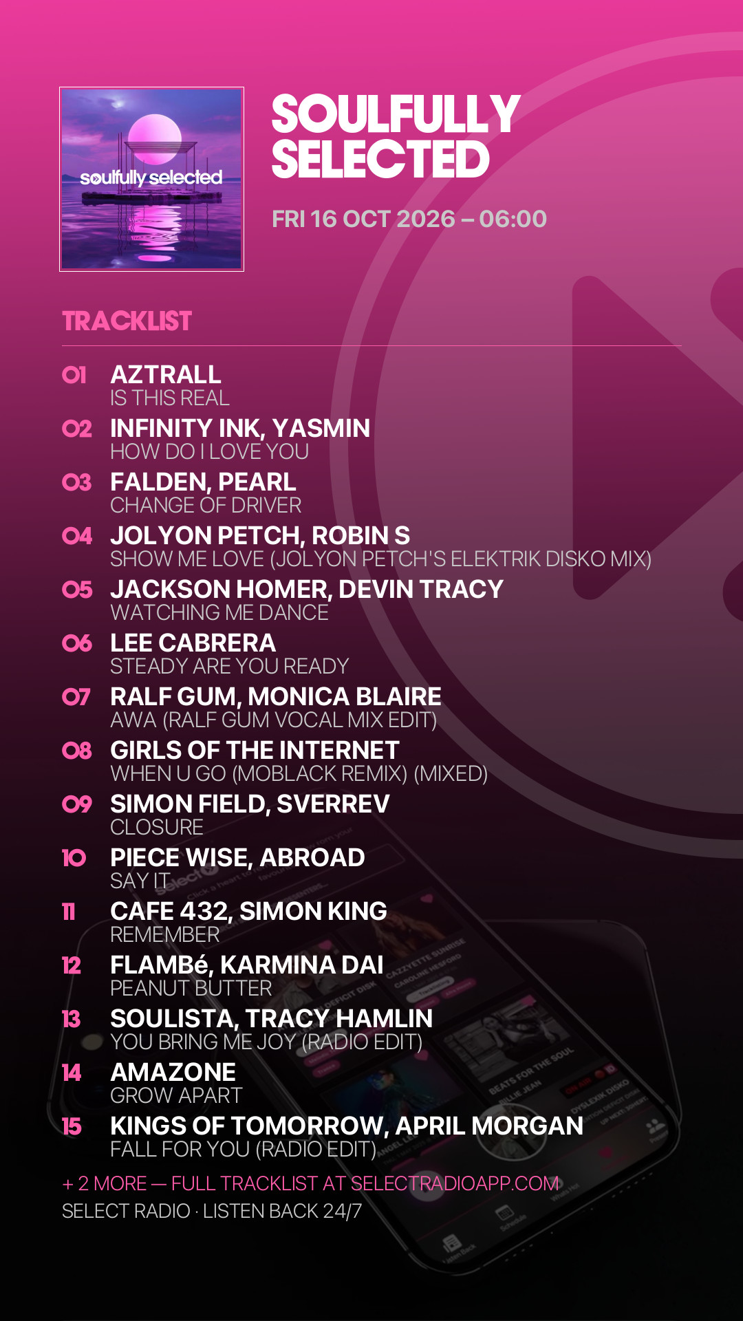 Tracklist Story Preview