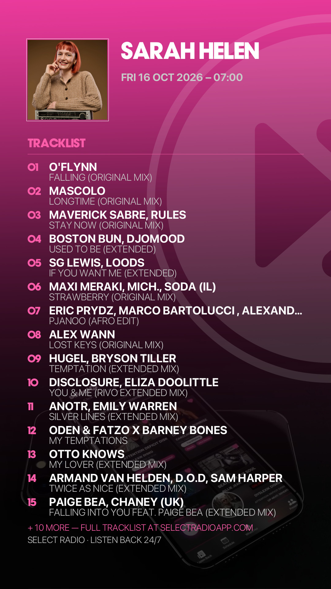 Tracklist Story Preview