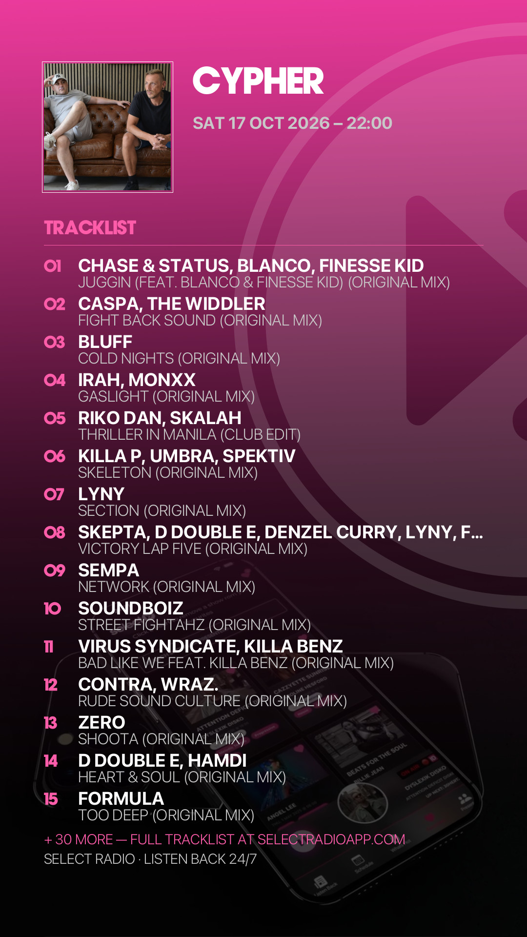 Tracklist Story Preview