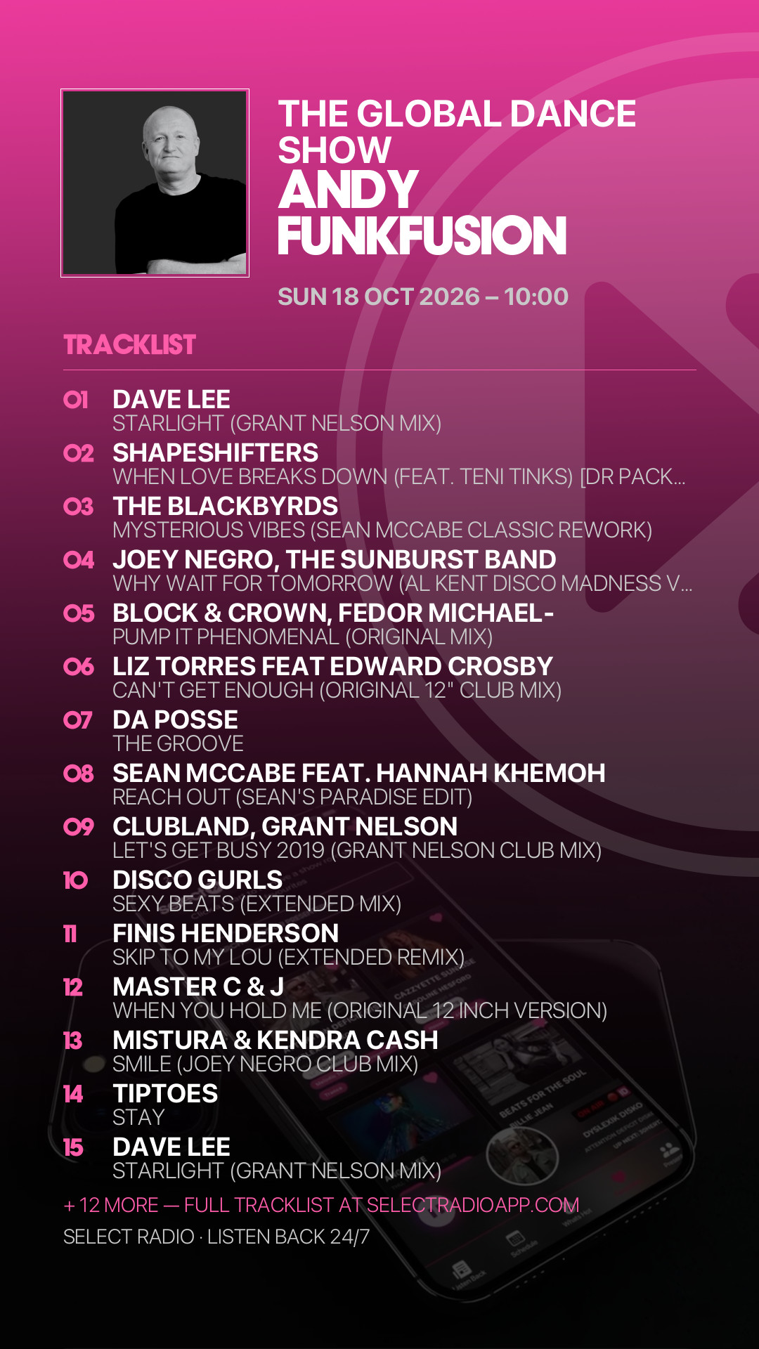 Tracklist Story Preview