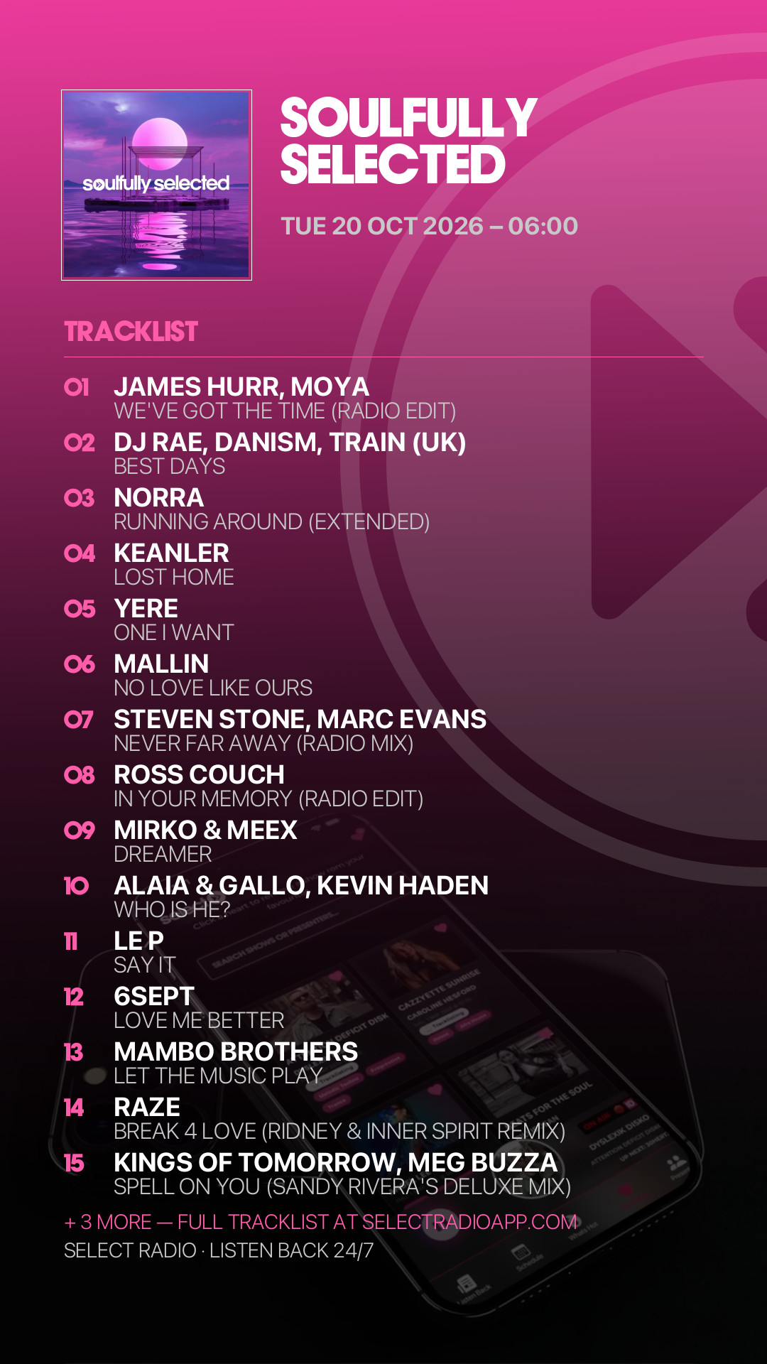 Tracklist Story Preview