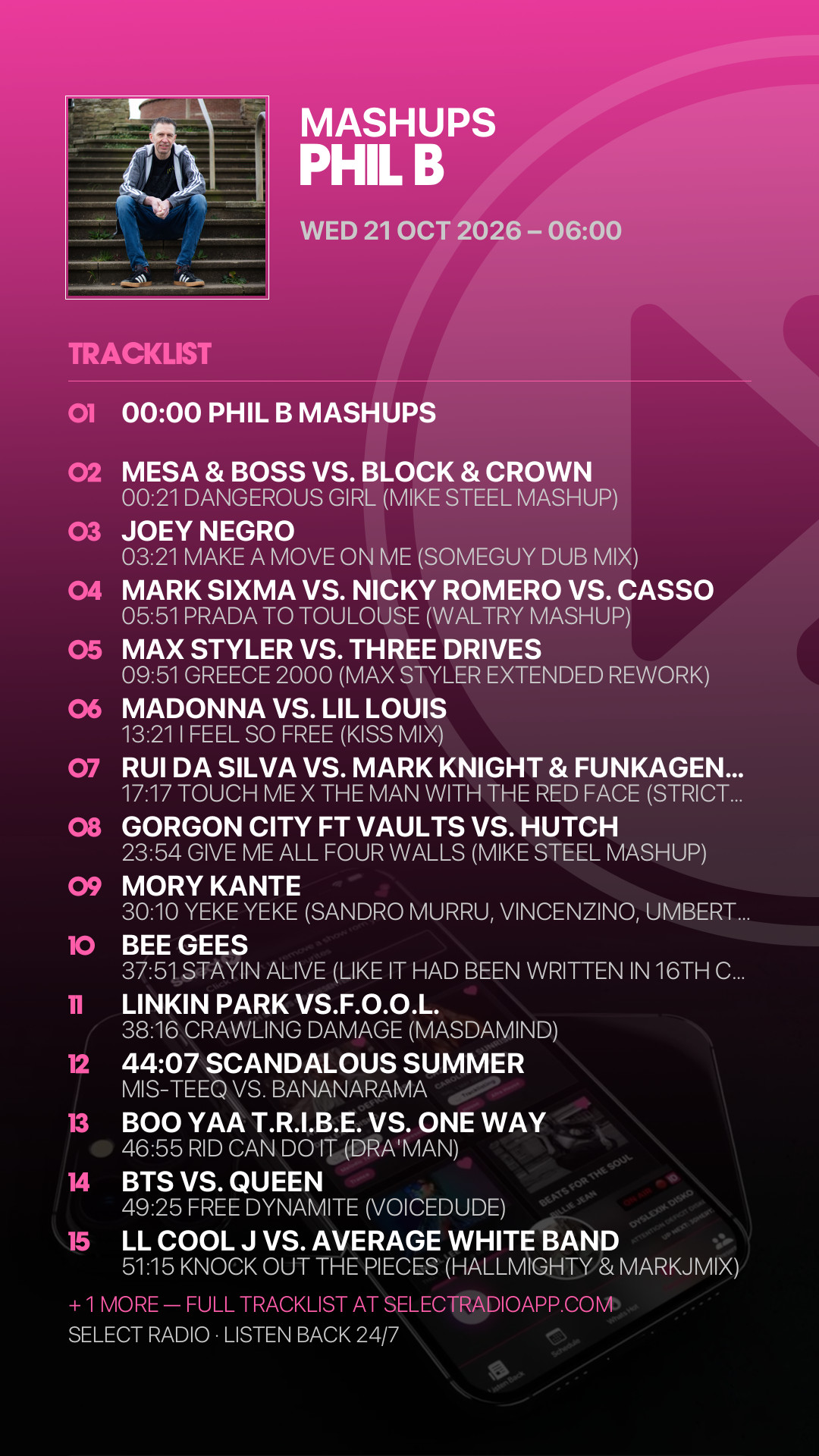 Tracklist Story Preview