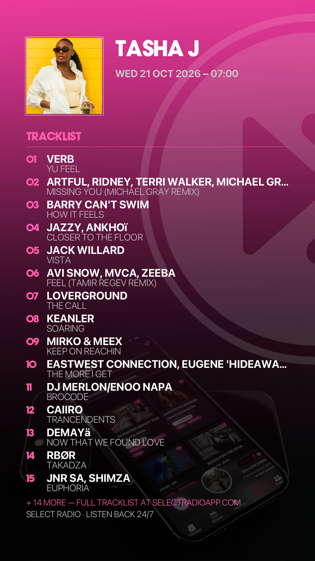 Tracklist Story Preview
