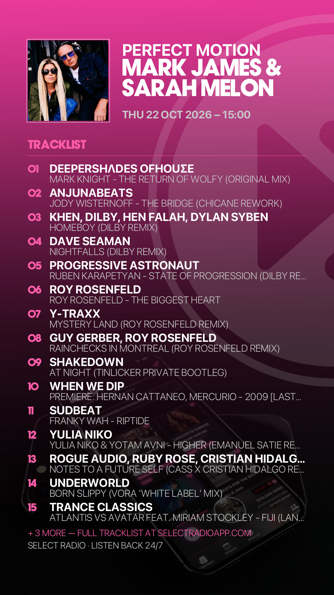 Tracklist Story Preview