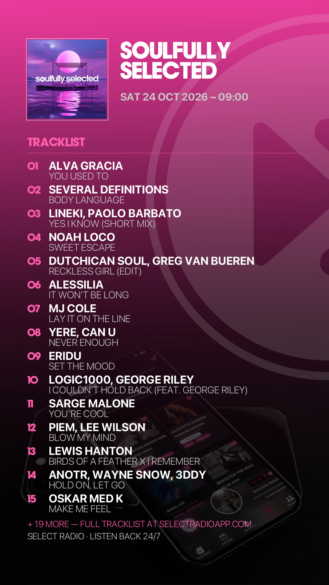 Tracklist Story Preview