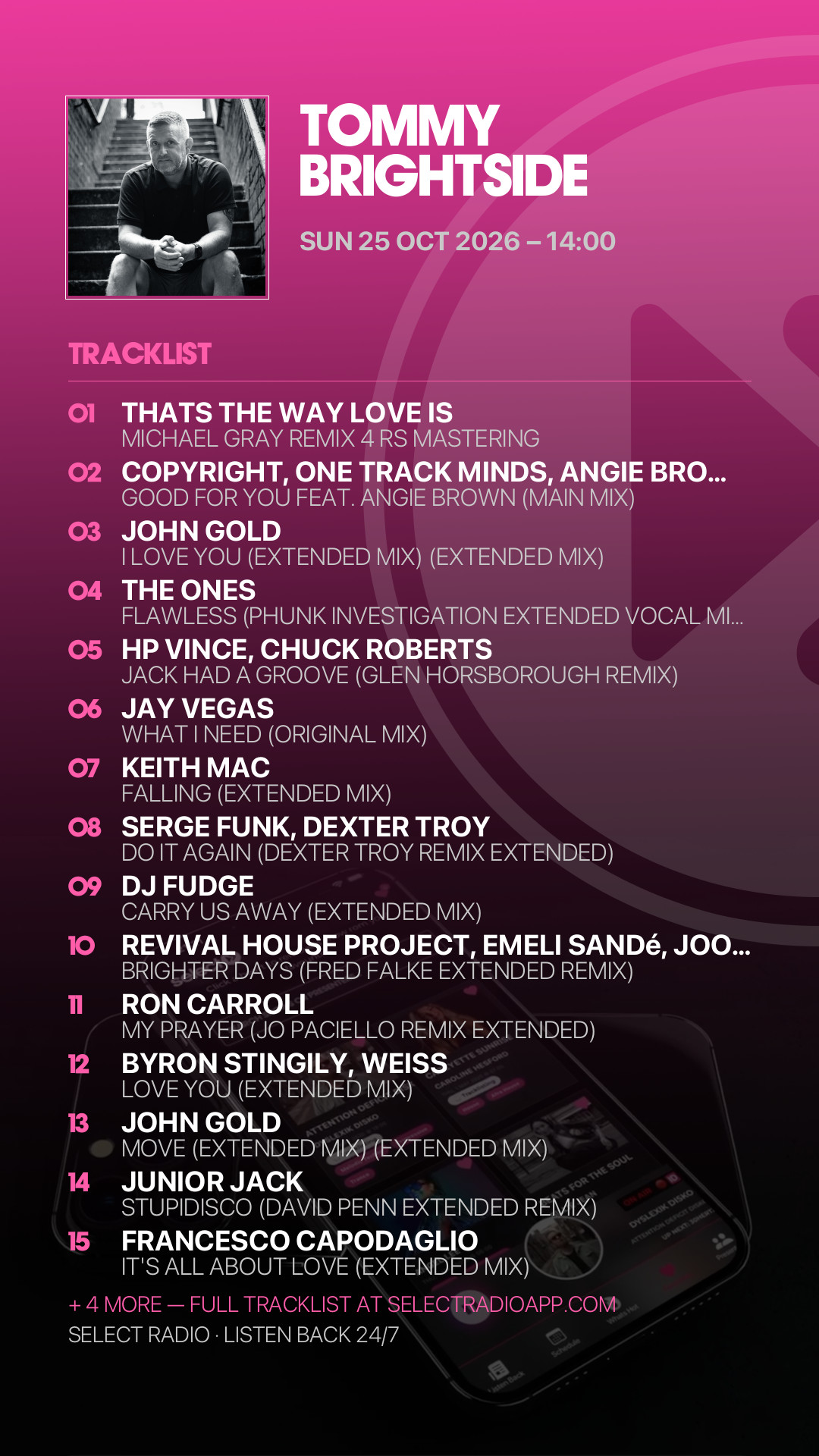 Tracklist Story Preview